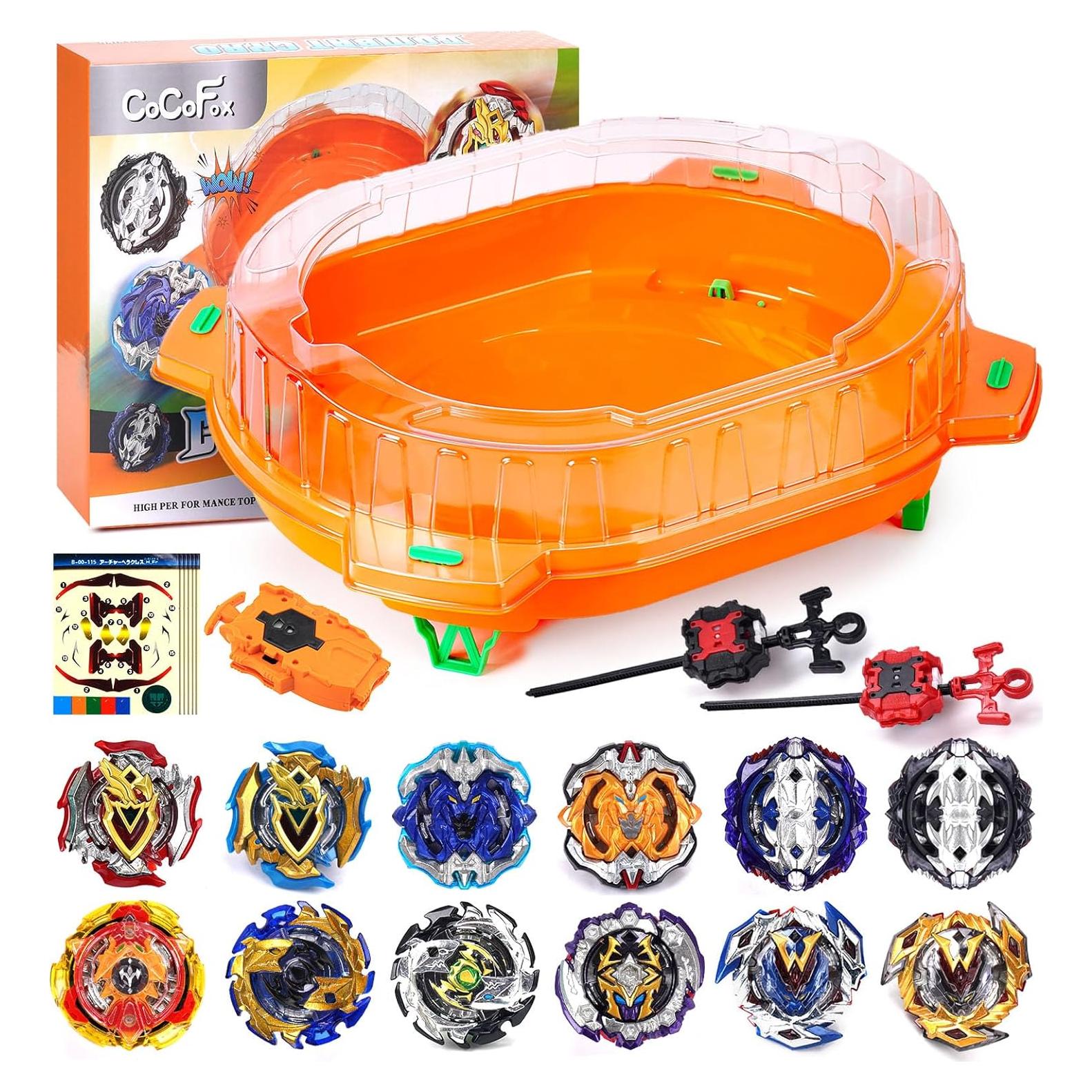 Conjunto de Espadas COCOFOX 12 Tops 3 Lanzadores Estadio