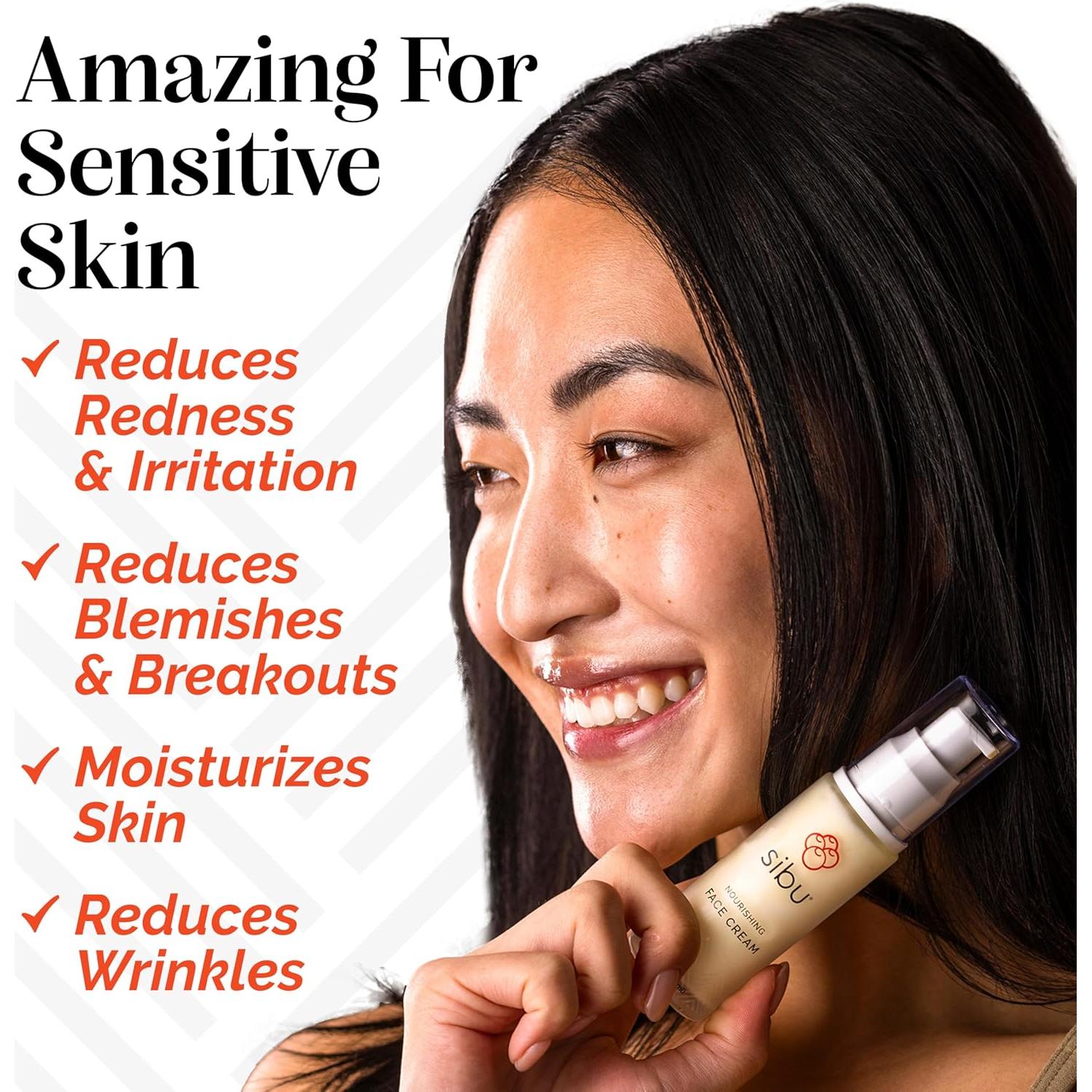 Crema Facial Nutritiva Sibu 28g - Hidratante Piel Sensible