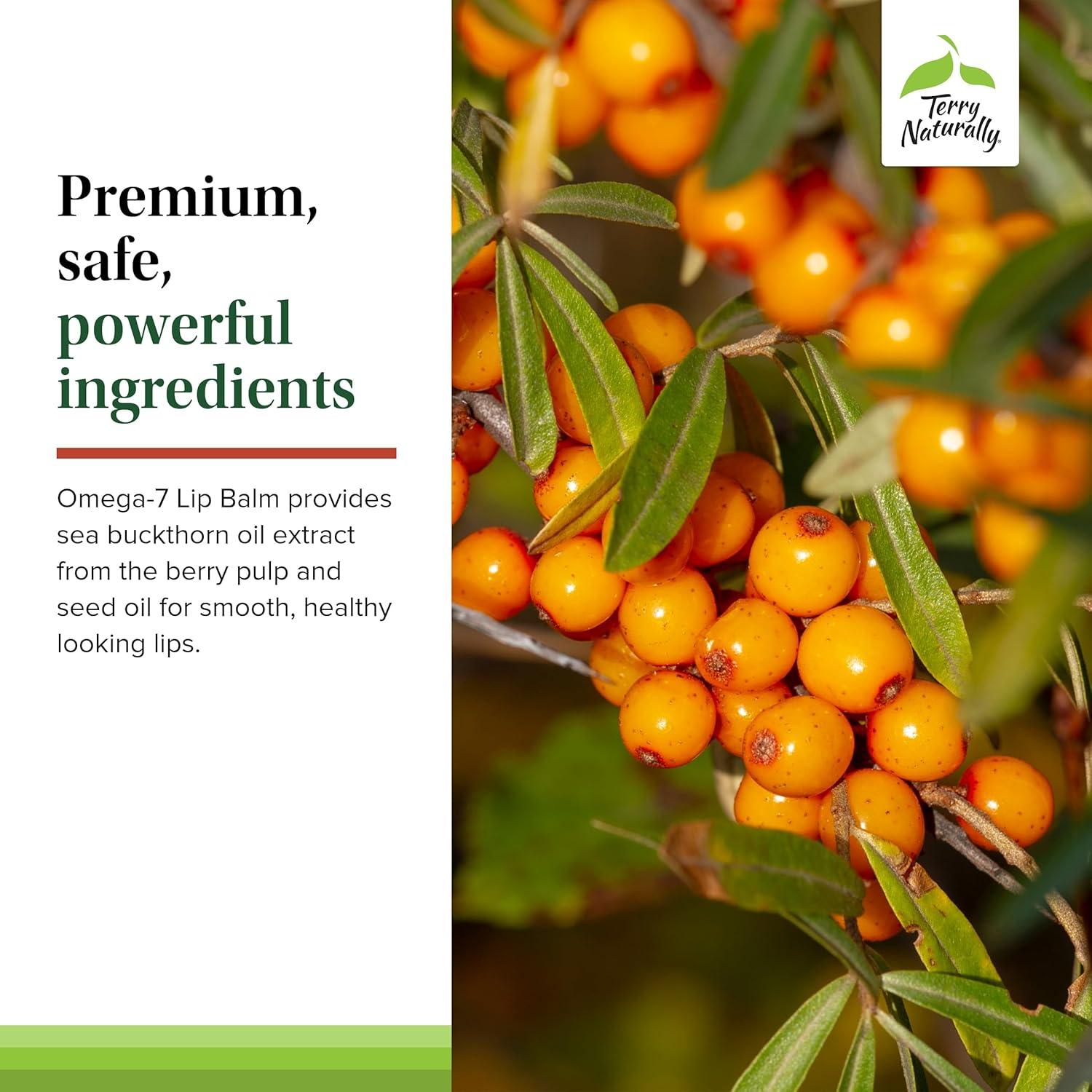 Bálsamo Labial Omega 7 Terry Naturally - Hidratante 3 Unidades