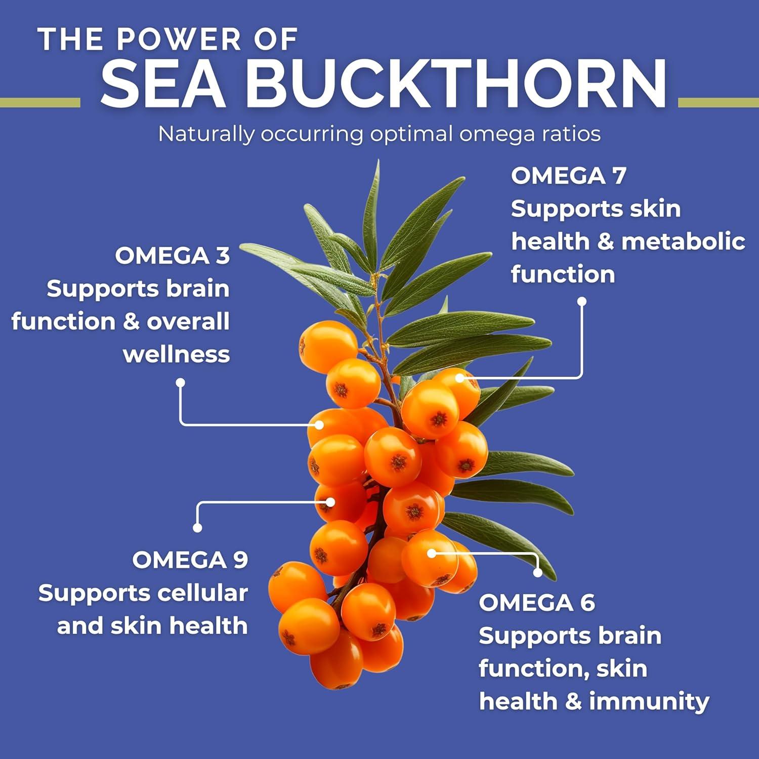 Aceite de Baya de Espino Cerval de Mar SeabuckWonders 52 mL