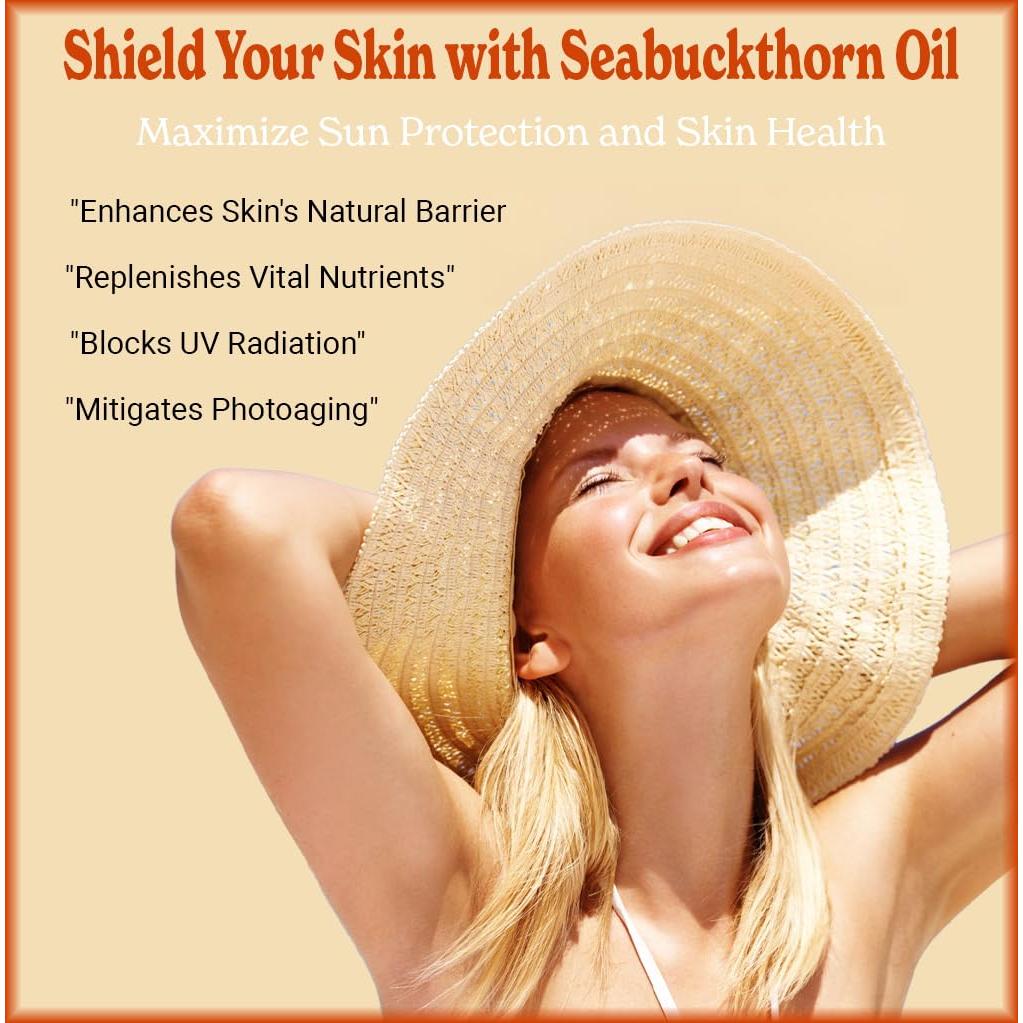 Aceite de Espino Marino 118ml Natural Born Oils Prensado en Frío