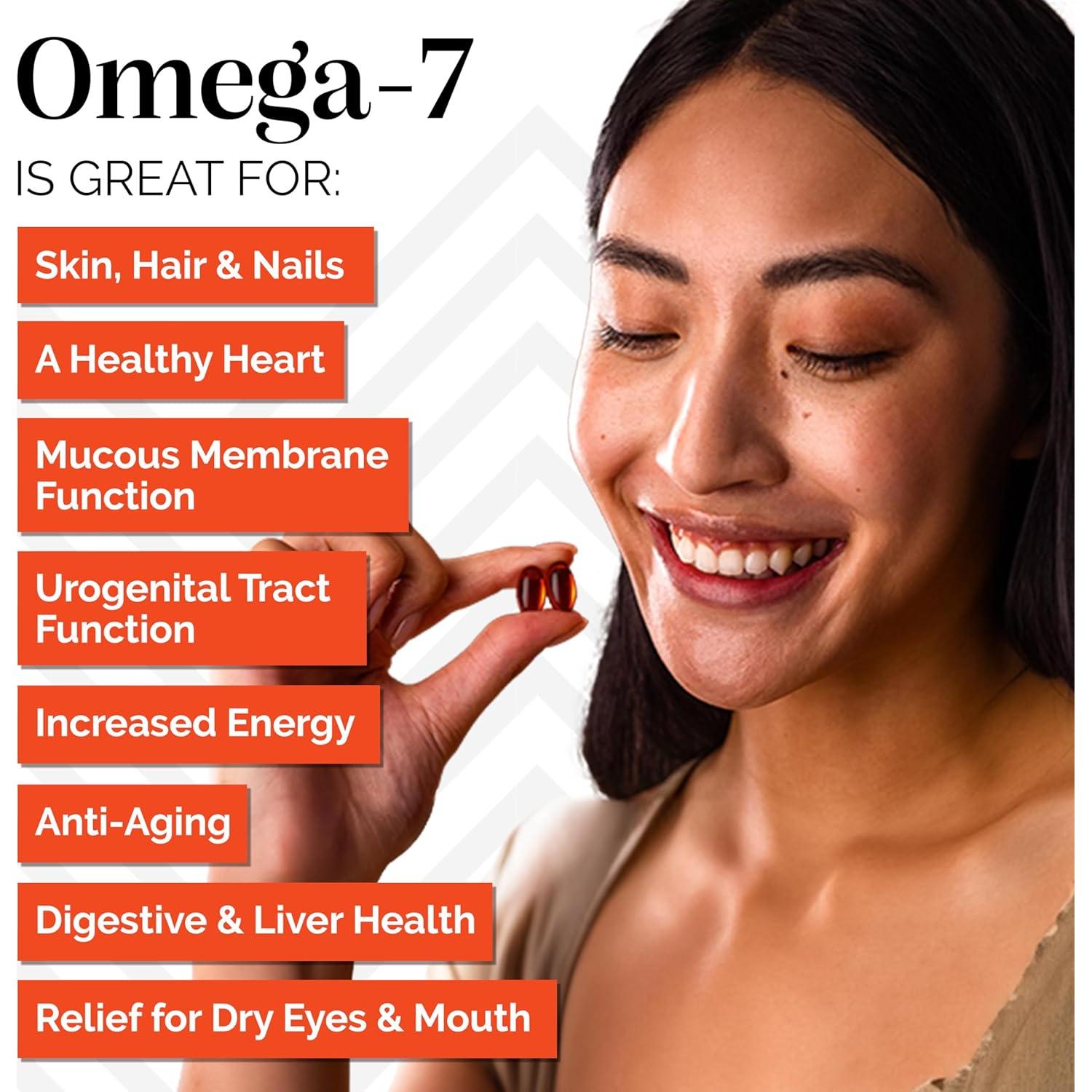 Suplemento Omega-7 Sibu 180 cápsulas - Aceite Espino del Mar