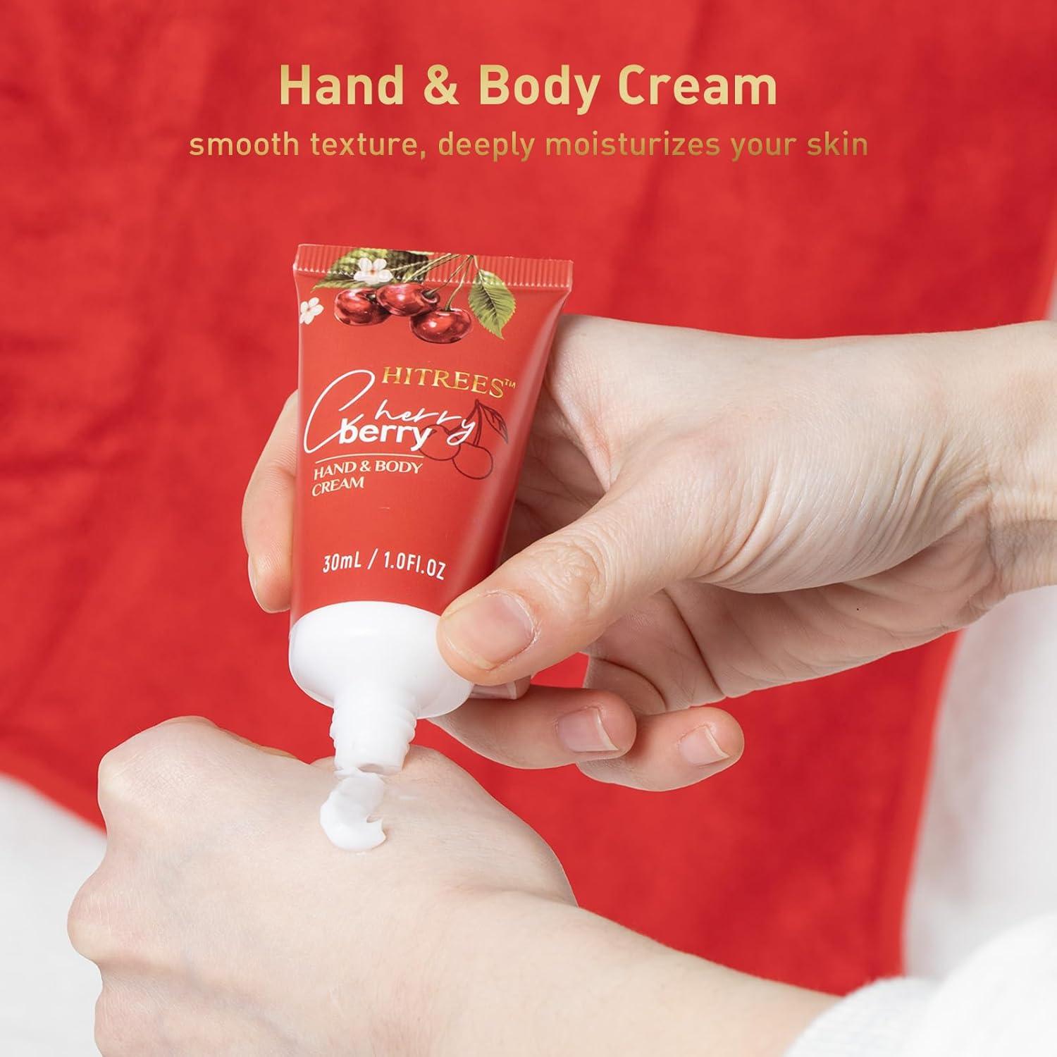 Set de Regalo de Spa Hitrees Cereza y Baya 6 Piezas