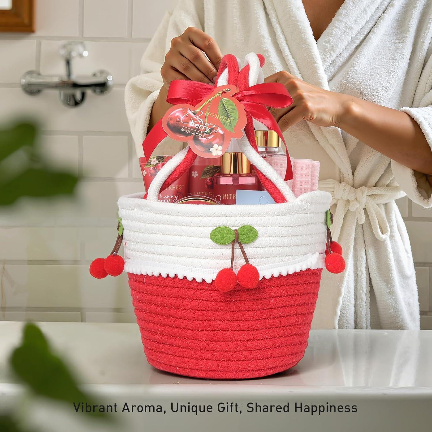 Set de Regalo de Spa Hitrees Cereza y Baya 6 Piezas