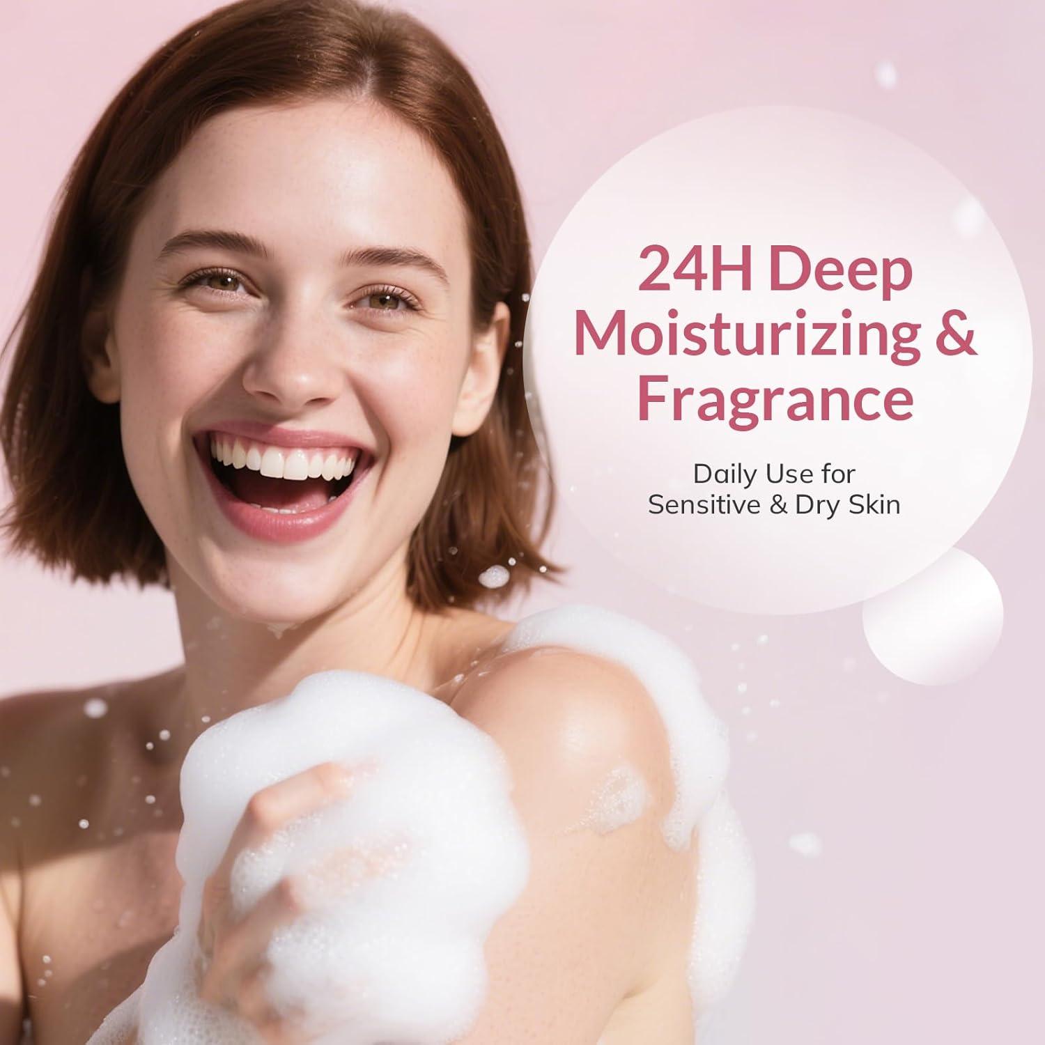 Gel de Ducha Kustie 500ml Flor de Cerezo con Niacinamida