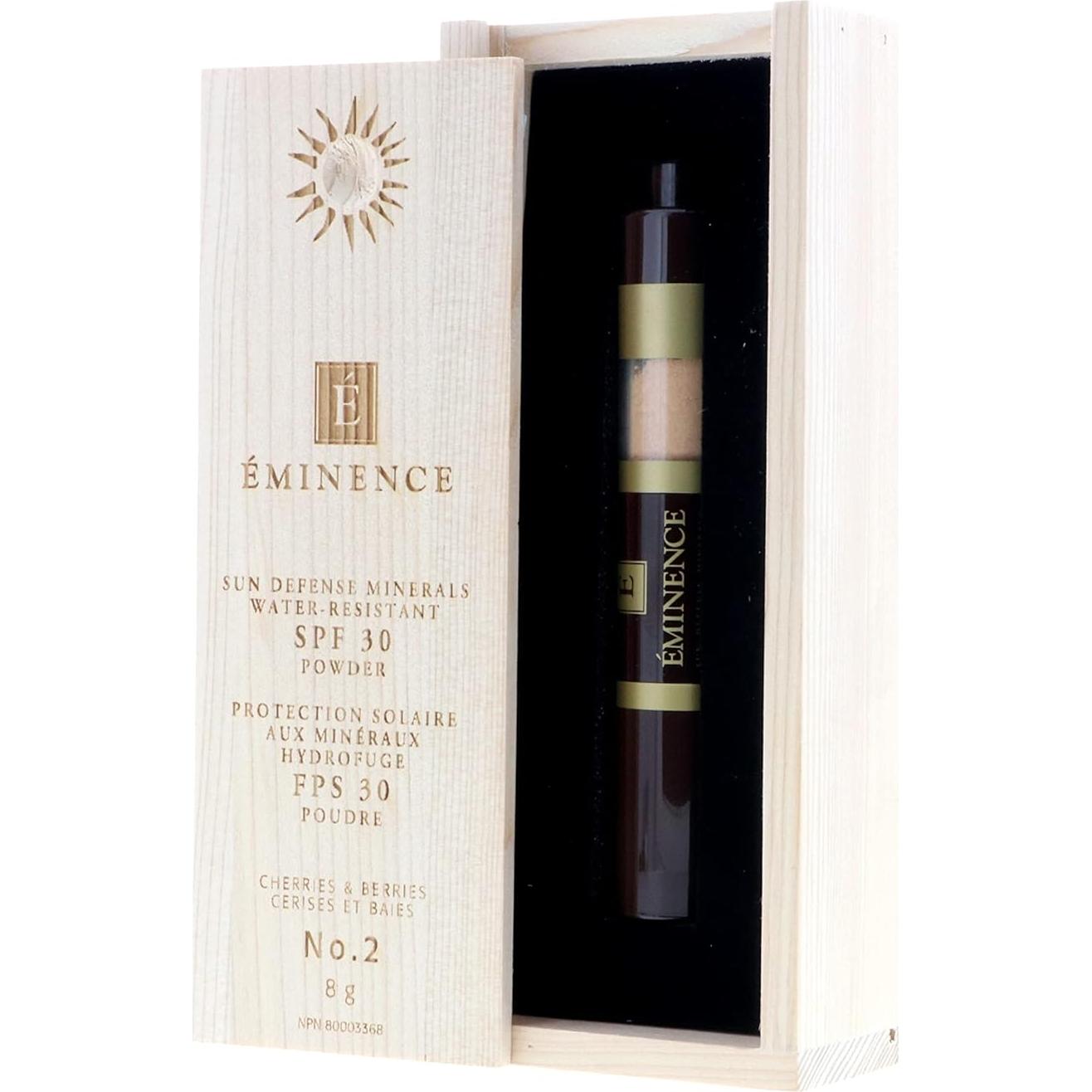 Defensores Solares Orgánicos Eminence SPF30 Cerezas y Berries 45g
