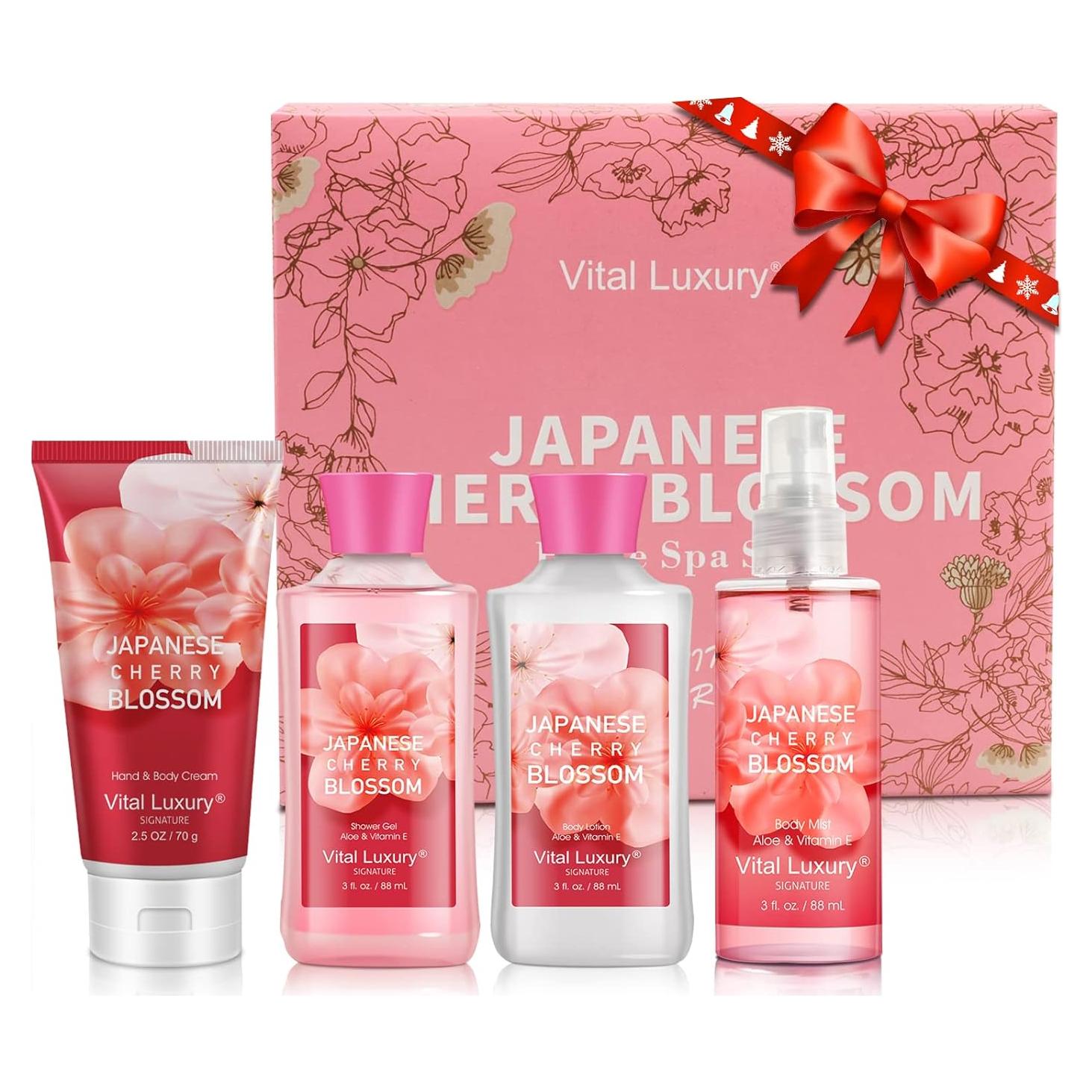 Kit de Baño y Cuerpo Vital Luxury 3x88ml Cereza Japonesa