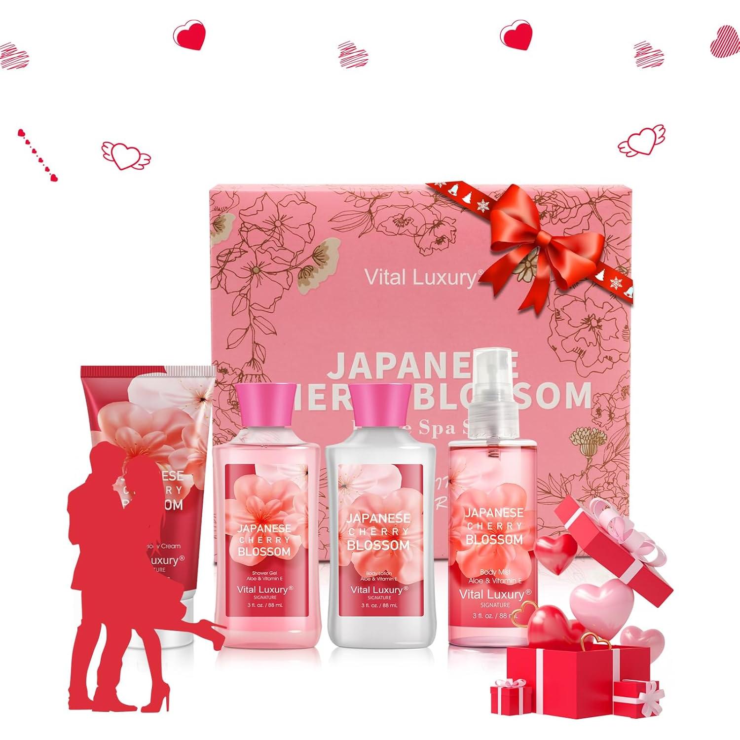 Kit de Baño y Cuerpo Vital Luxury 3x88ml Cereza Japonesa