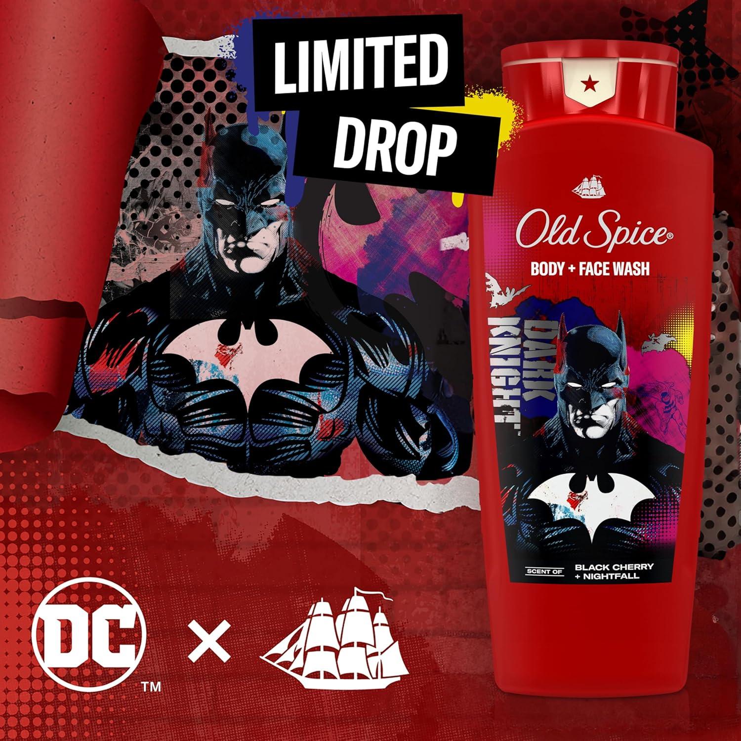 Old Spice Gel de Ducha Batman 680g 3X Defensa Aroma Duradero