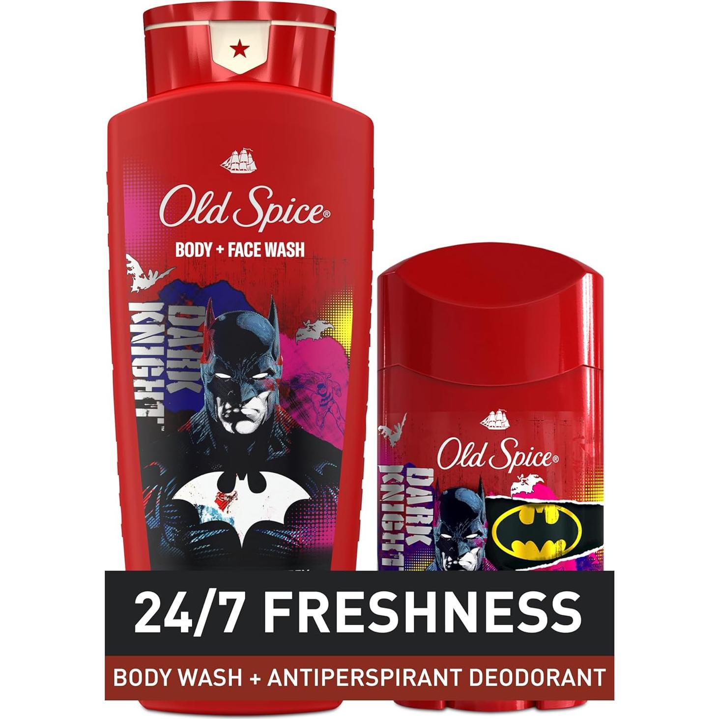 Old Spice Gel de Ducha Batman 680g 3X Defensa Aroma Duradero