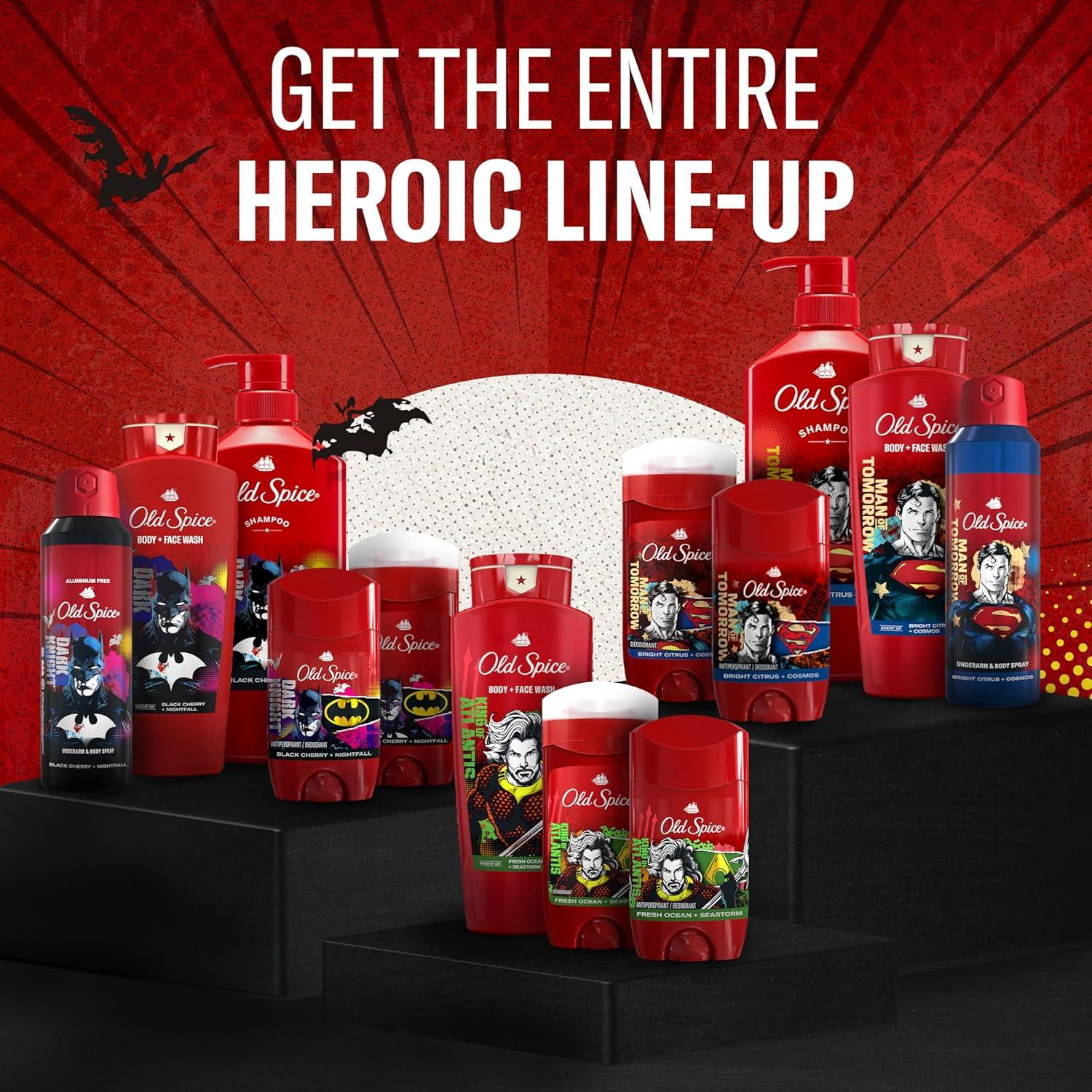 Old Spice Gel de Ducha Batman 680g 3X Defensa Aroma Duradero