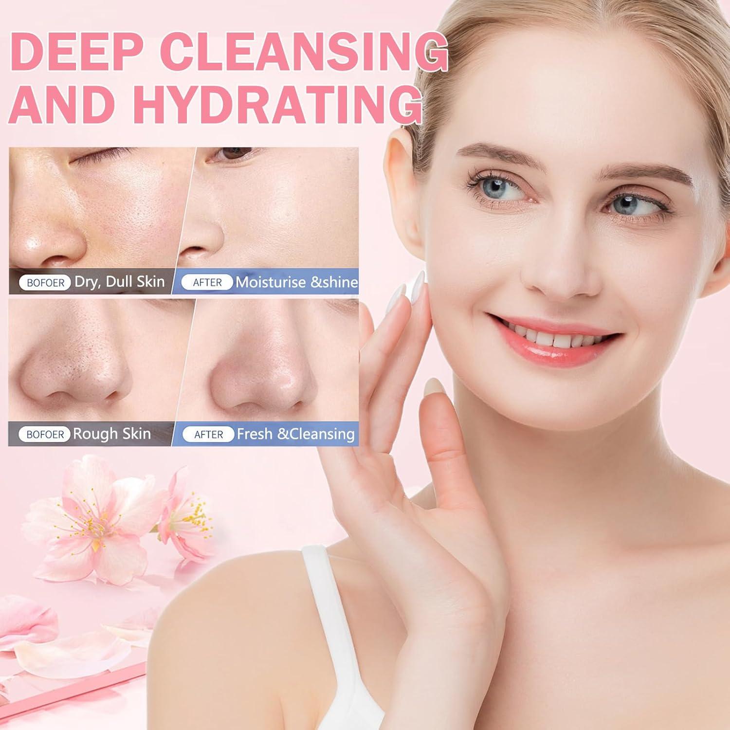 Kit de Cuidado de la Piel BliBling 8 Piezas Hidratante