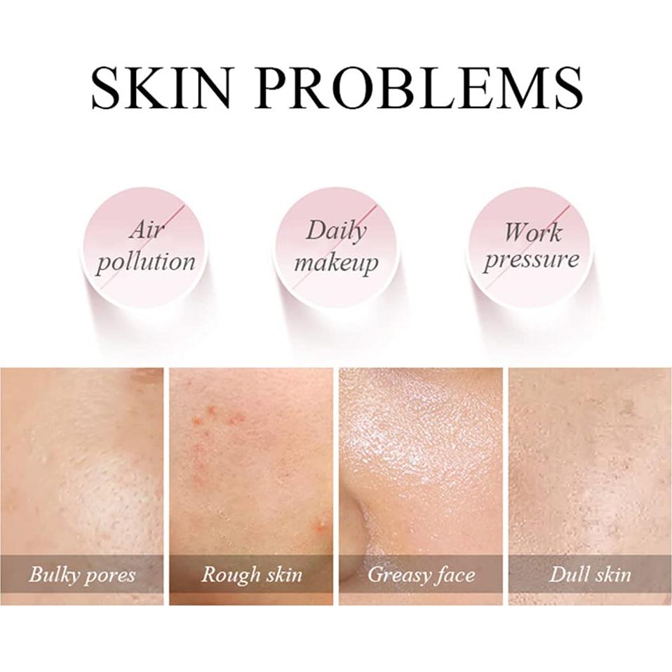 Mascarilla Facial de Barro Sakura BEUKING 7 Pcs Hidratante