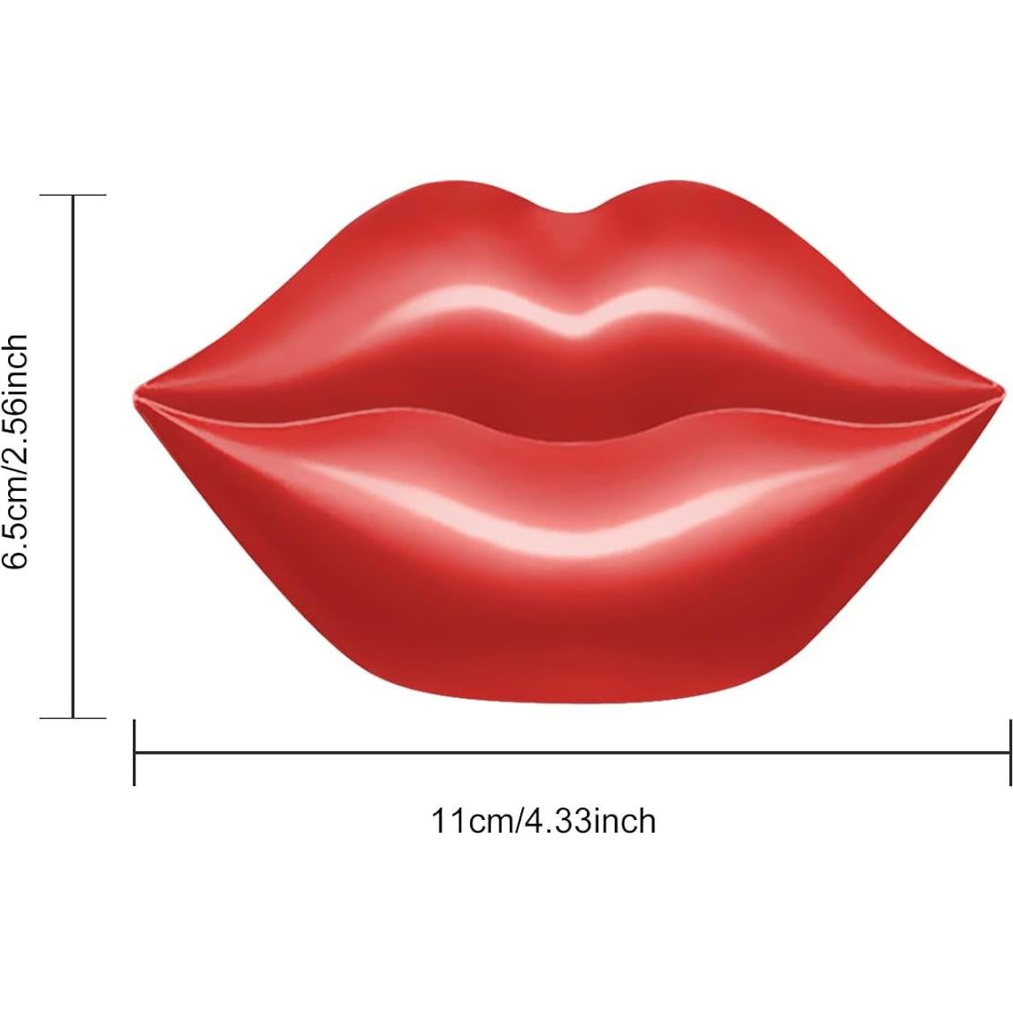 20 Mascarillas Labiales Hidratantes FREEORR de Cereza Roja