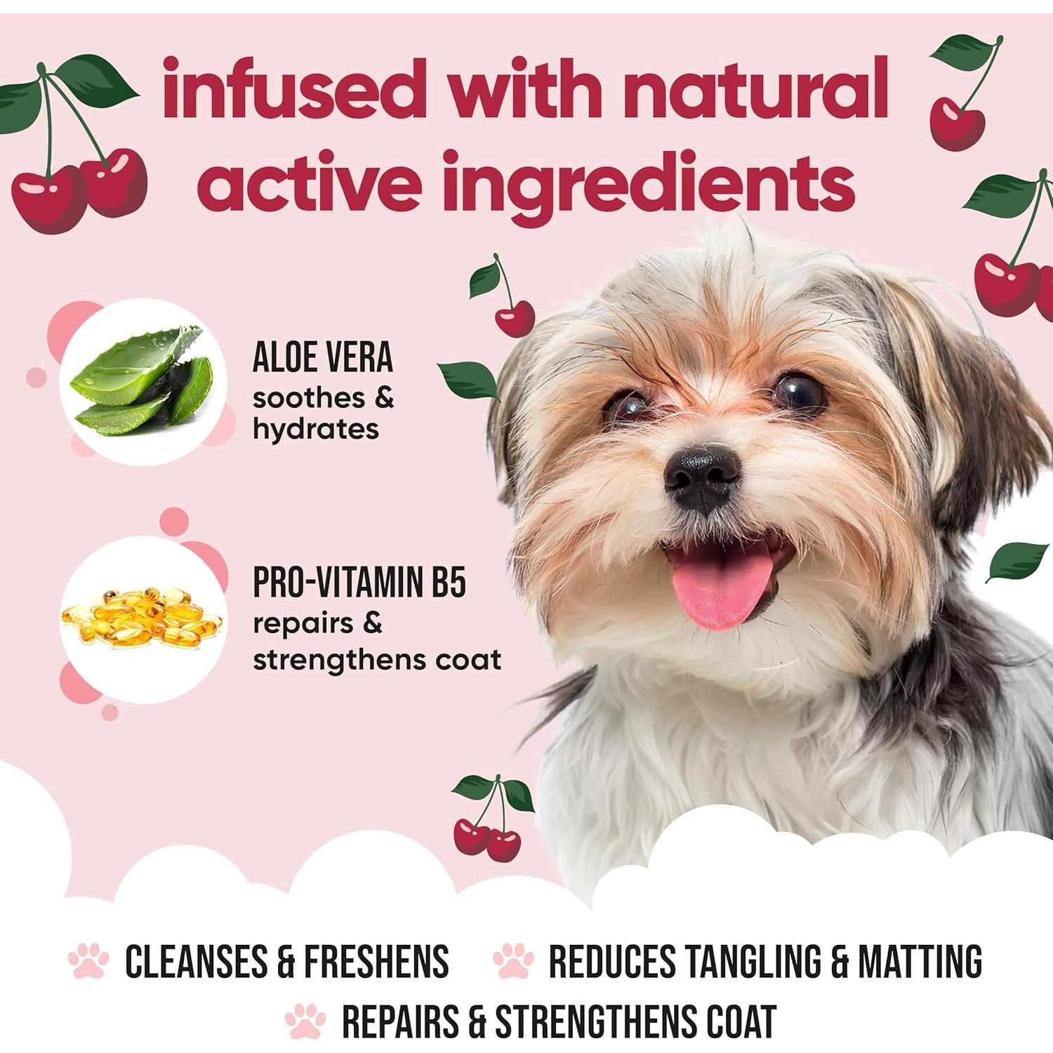 Champú para Perros Buddycare Cereza Negra 478ml - Piel Sensible