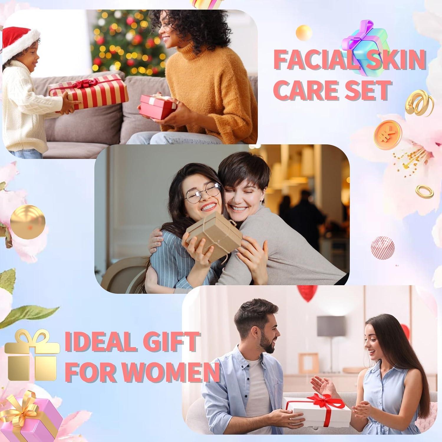 Juego de Cuidado de la Piel AESTHTANY 8 Piezas Hidratante