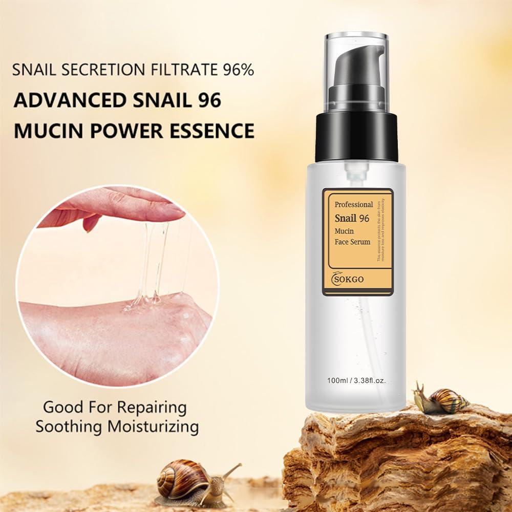 Suero de Mucina de Caracol Sokgo 150g - Hidratación y Rejuvenecimiento