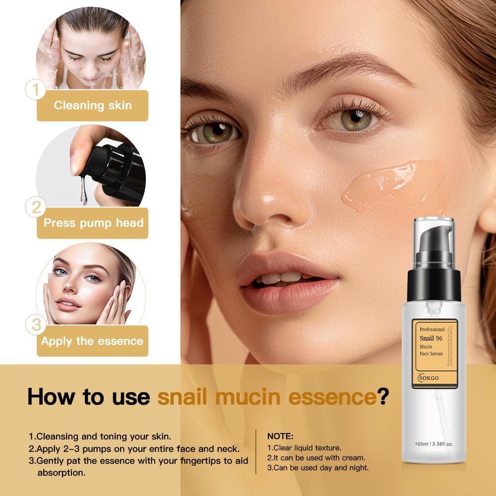 Suero de Mucina de Caracol Sokgo 150g - Hidratación y Rejuvenecimiento