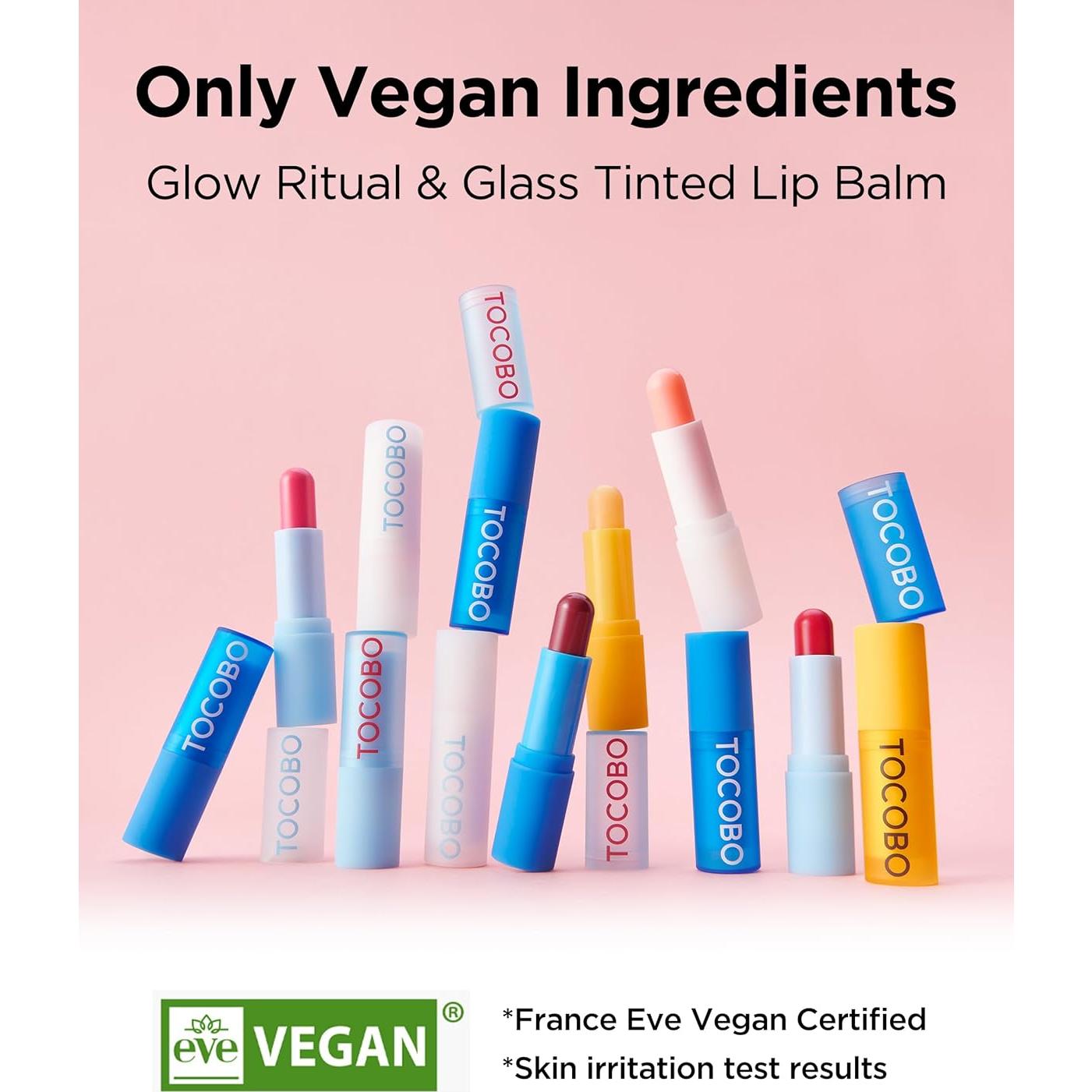 Bálsamo Labial Vegano TOCOBO 011 Cereza Flush 19 g