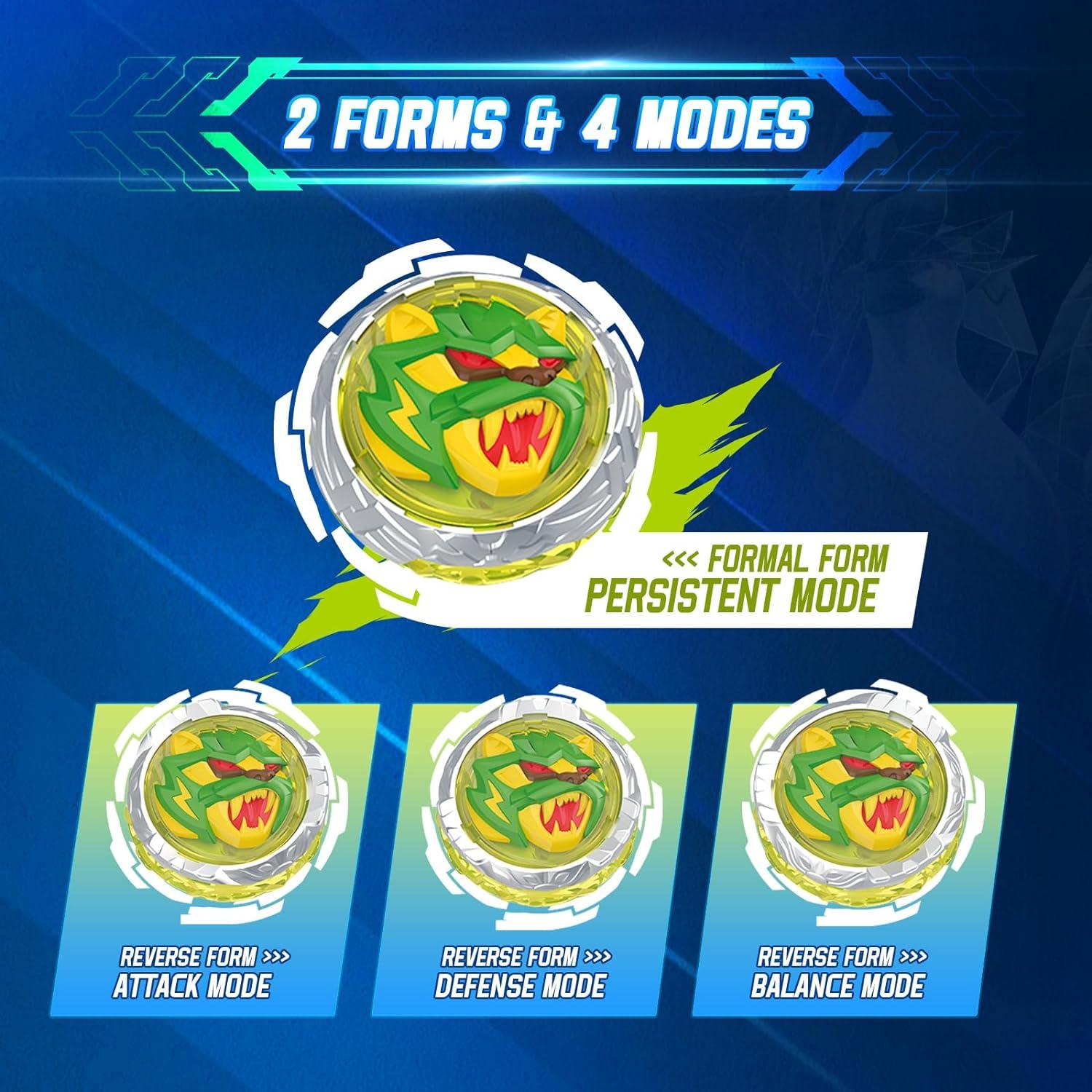 Juguete de Batalla INFINITY NADO Peonza Leopardo Relámpago