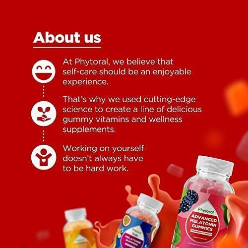 Gomitas de Biotina Phytoral 5000 mcg para Cabello y Uñas