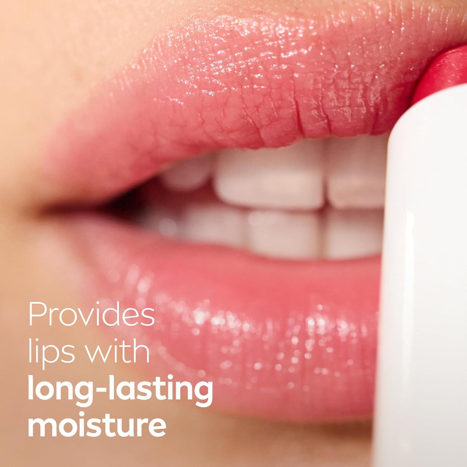 Bálsamo Labial Brillante NIVEA 4x4.8g - Hidratación y Brillo