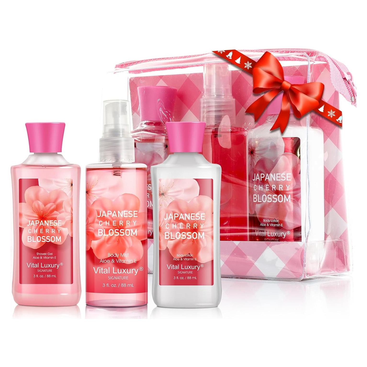 Set de Cuidado Personal Vital Luxury - Gel de Ducha, Loción y Bruma 340g