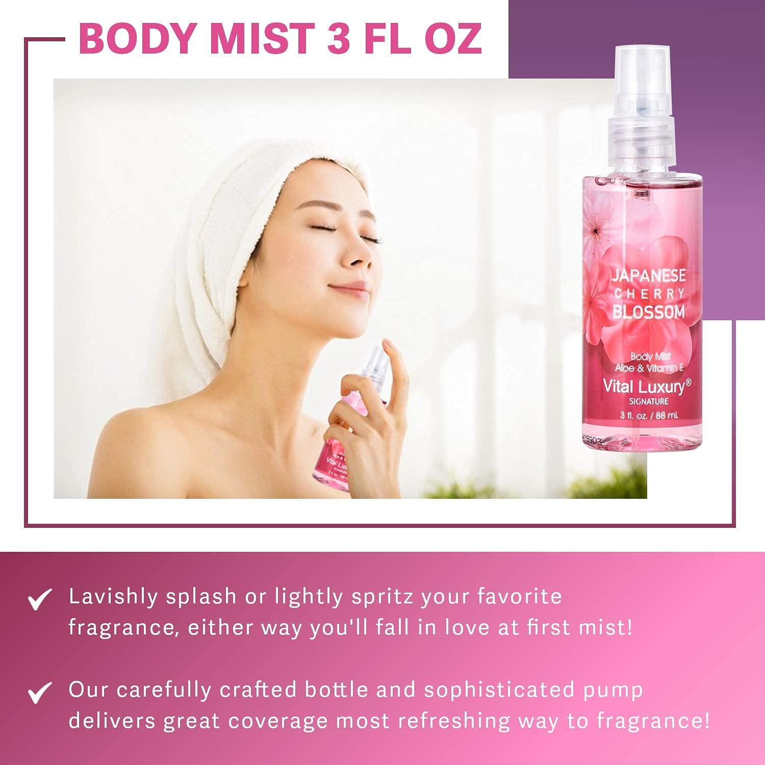 Set de Cuidado Personal Vital Luxury - Gel de Ducha, Loción y Bruma 340g