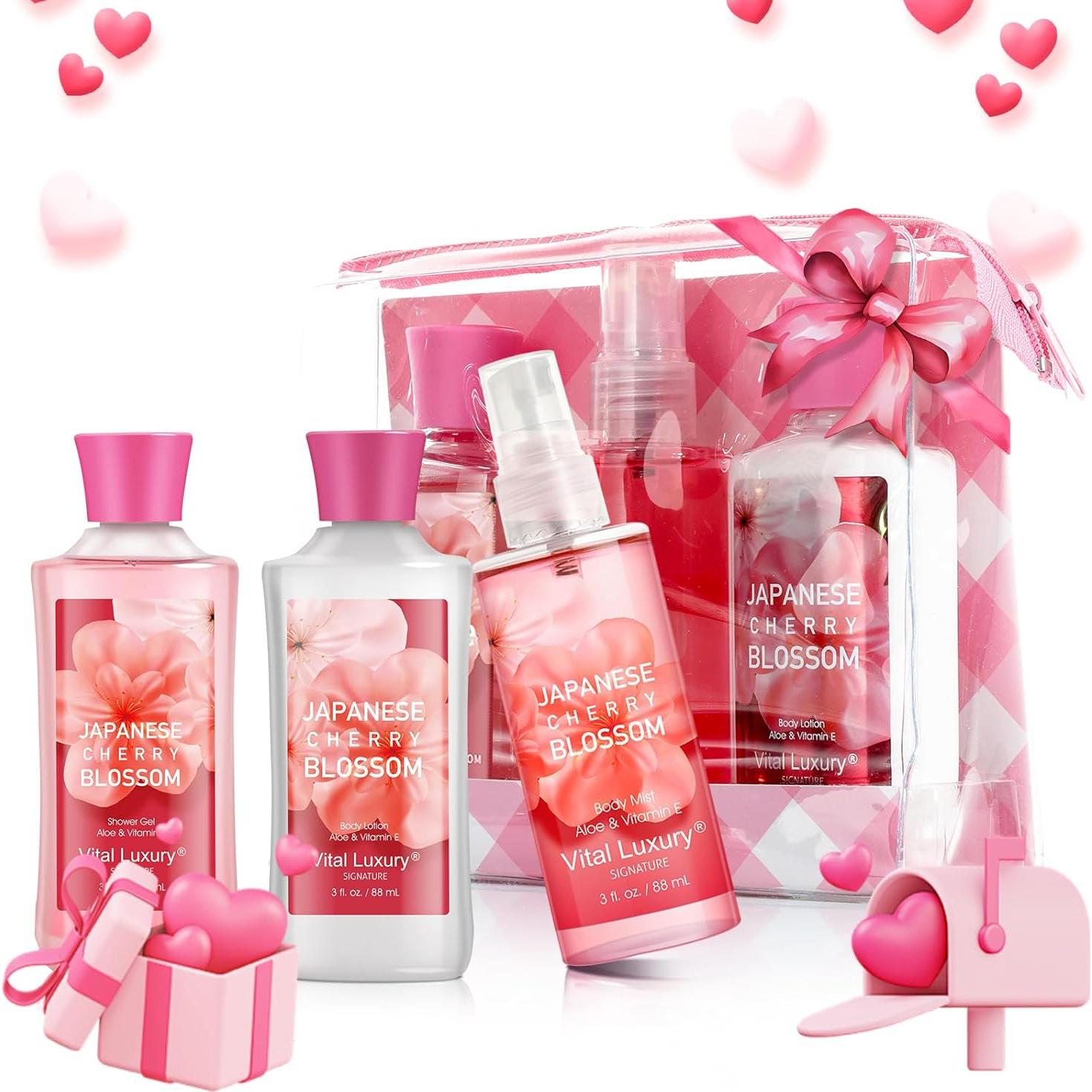 Set de Cuidado Personal Vital Luxury - Gel de Ducha, Loción y Bruma 340g