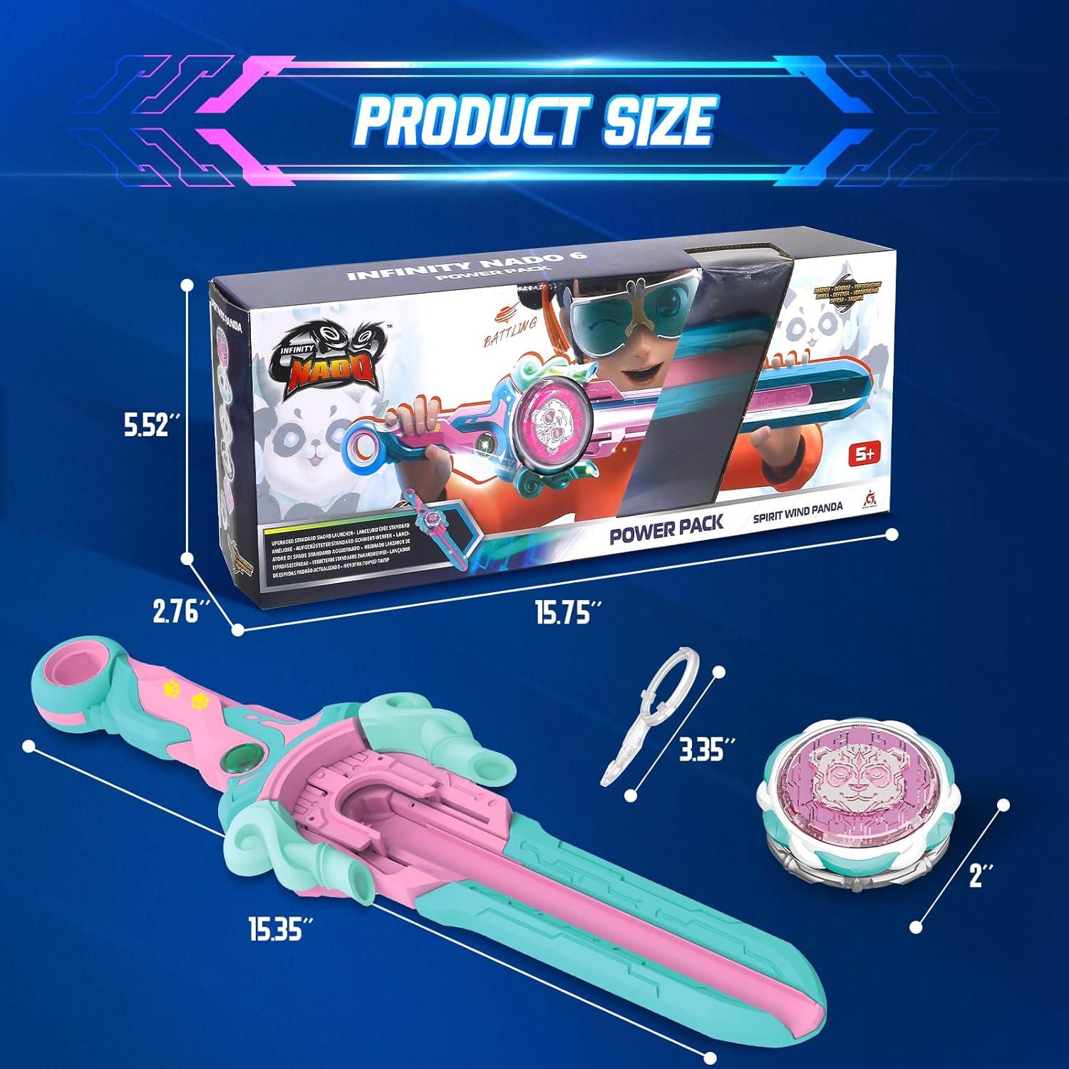 Juguete de Batalla INFINITY NADO Peonza Panda 39 cm