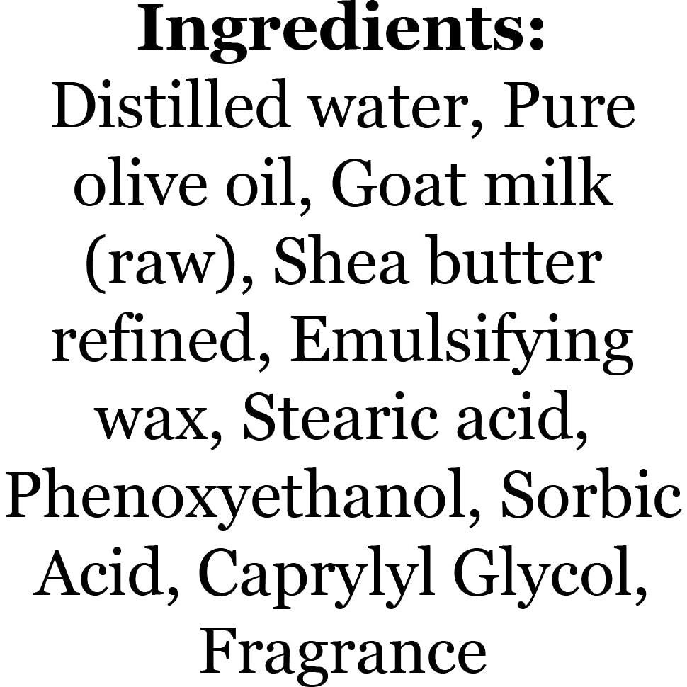 Loción Hidratante de Leche de Cabra Bates 240 ml Vainilla de Cereza