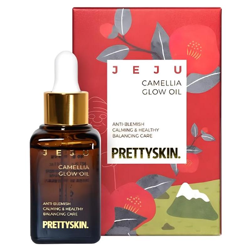 Aceite Brillante de Camelia PRETTYSKIN 24.9ml Hidratante Multiusos