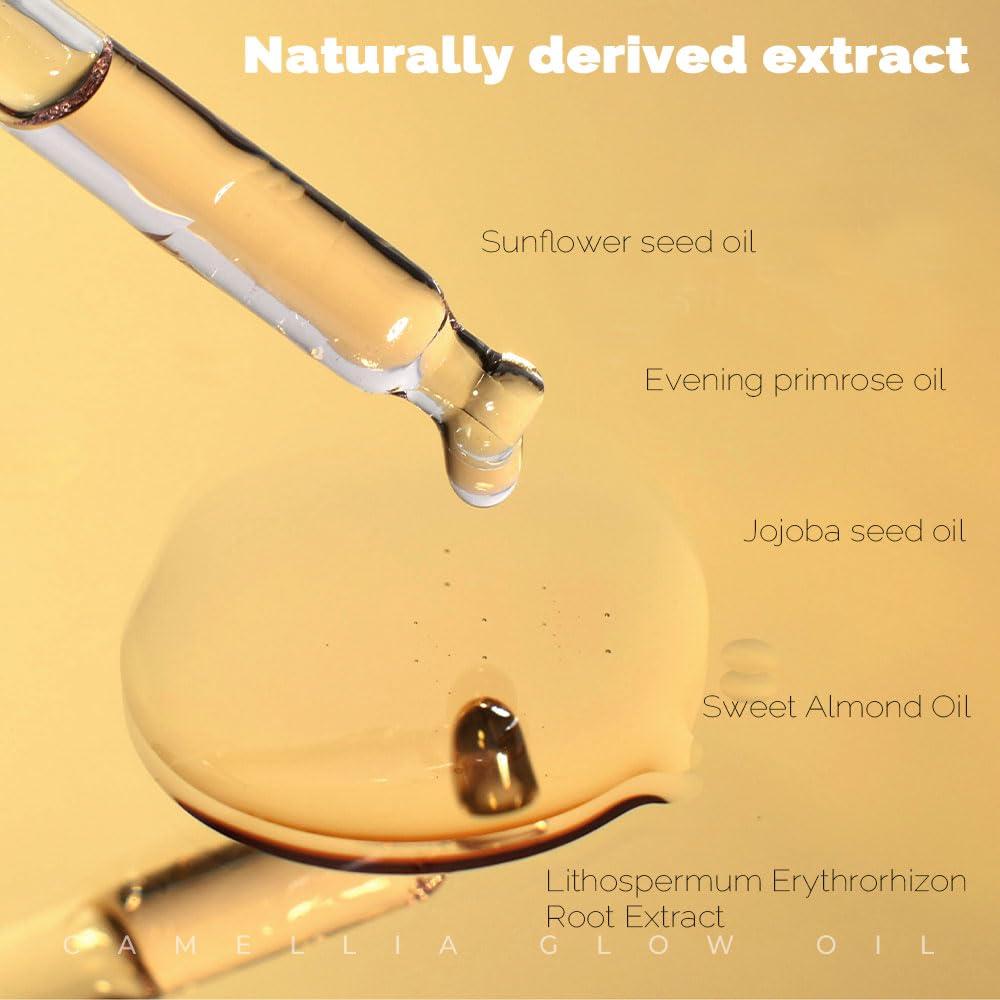 Aceite Brillante de Camelia PRETTYSKIN 24.9ml Hidratante Multiusos