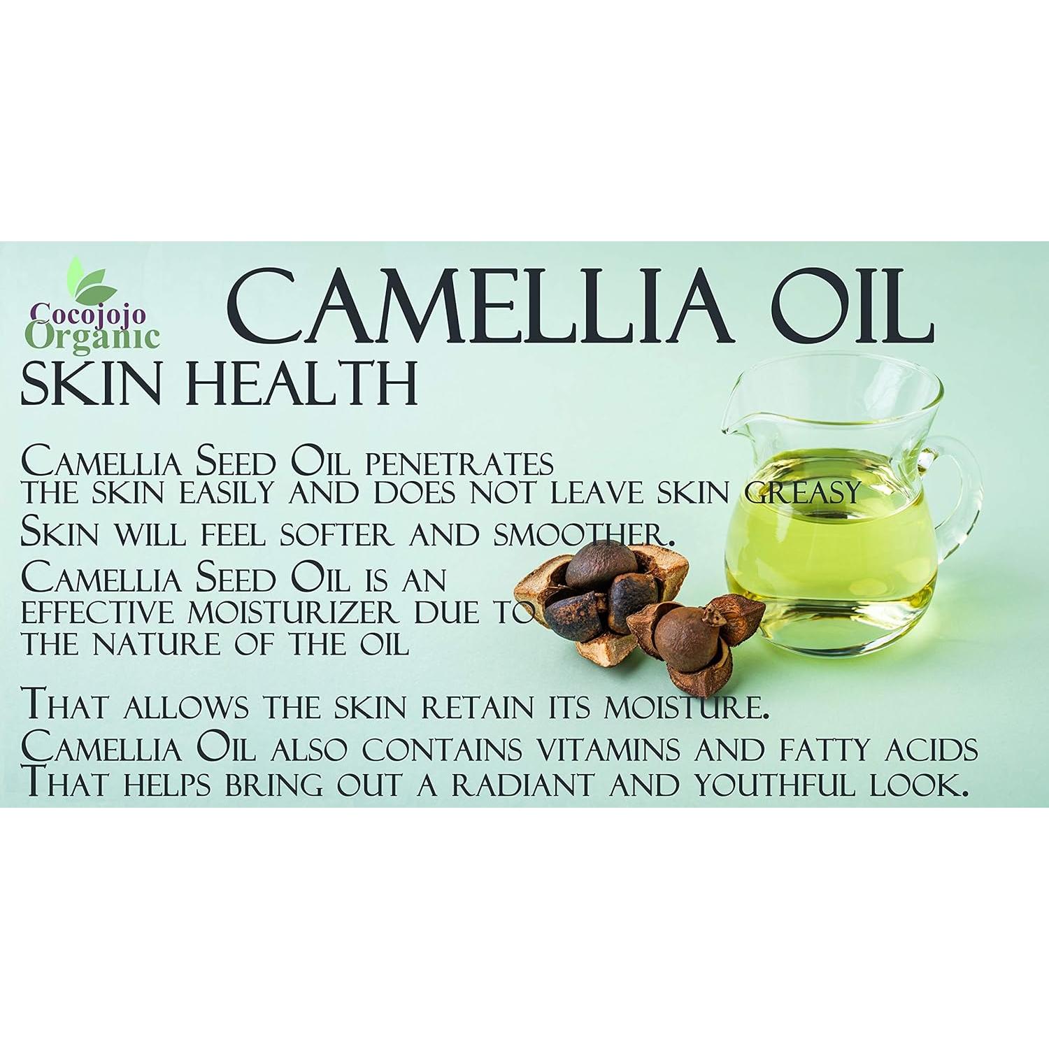 Aceite de Semilla de Camelia Dr Joe Lab - Puro 473 ml - Hidratante