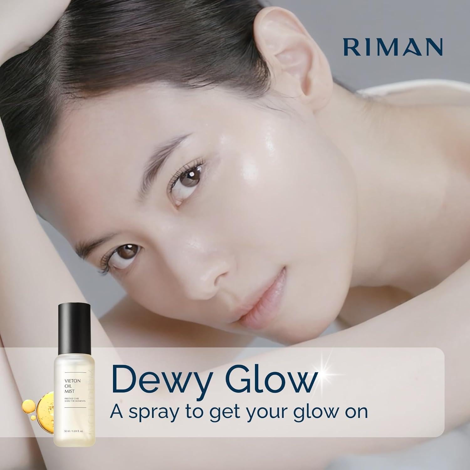 Mist Hidratante Facial Riman Incellderm 50ml - Bi-Fásico