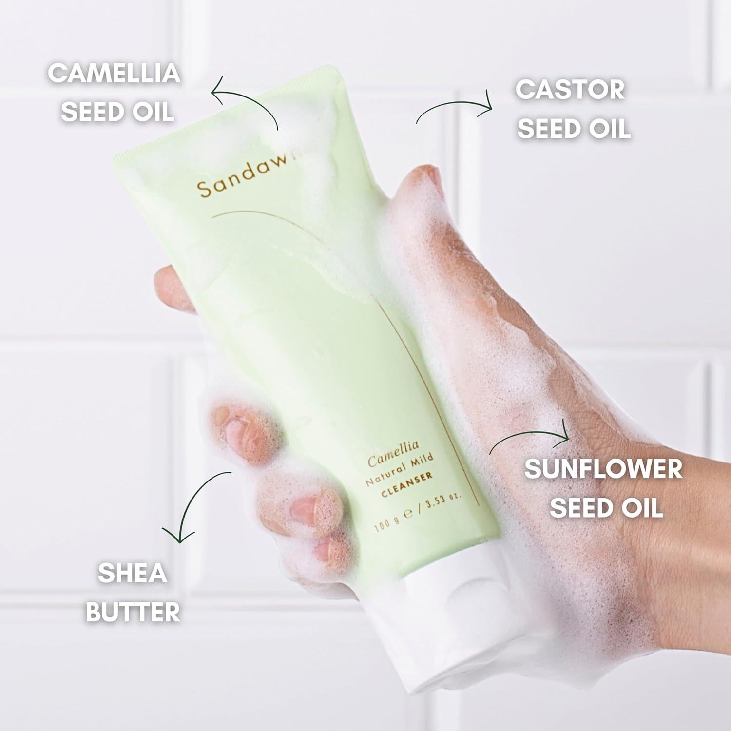 Limpiador Facial Natural SKINCURE 100g - Vegano y Suave