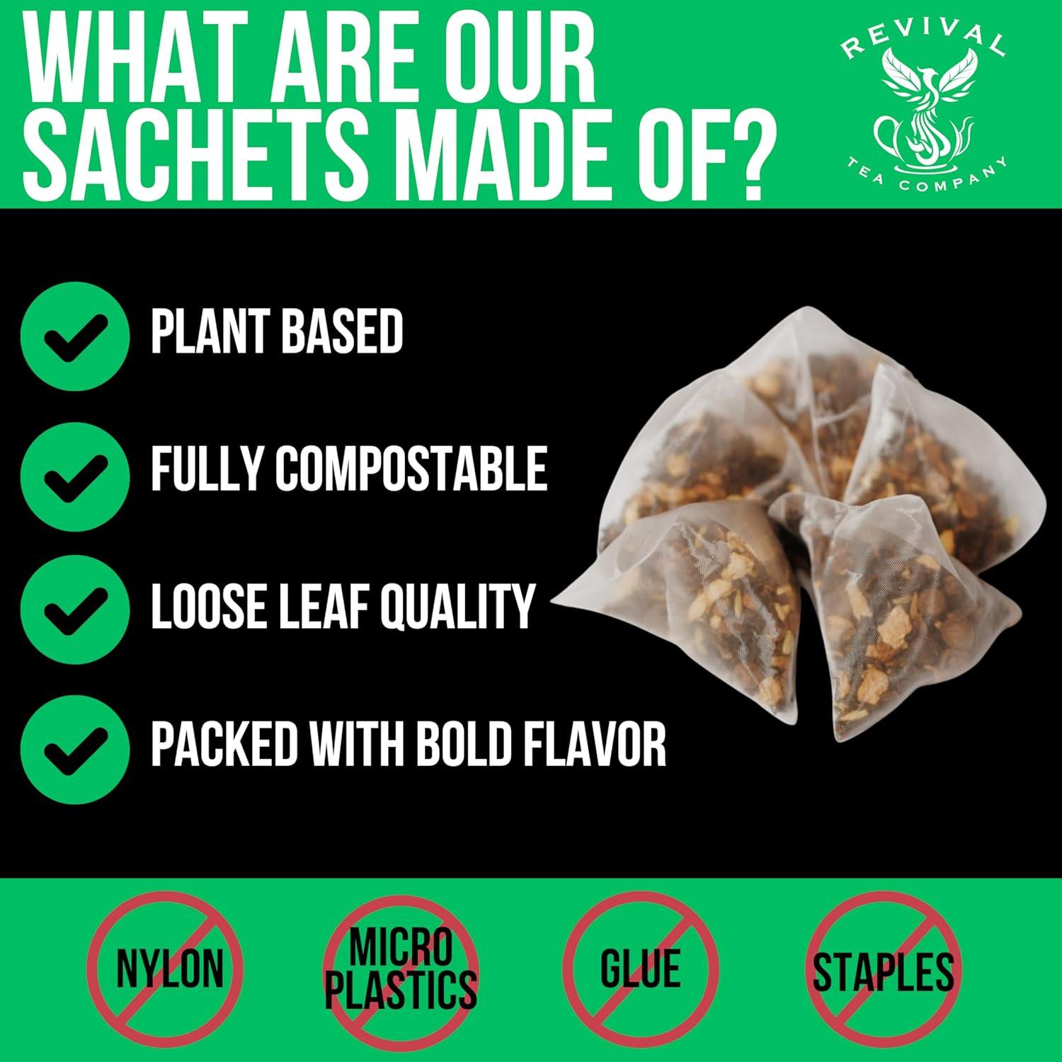 Té de Mora Revival Tea Company - Hoja Suelta 170 Gr