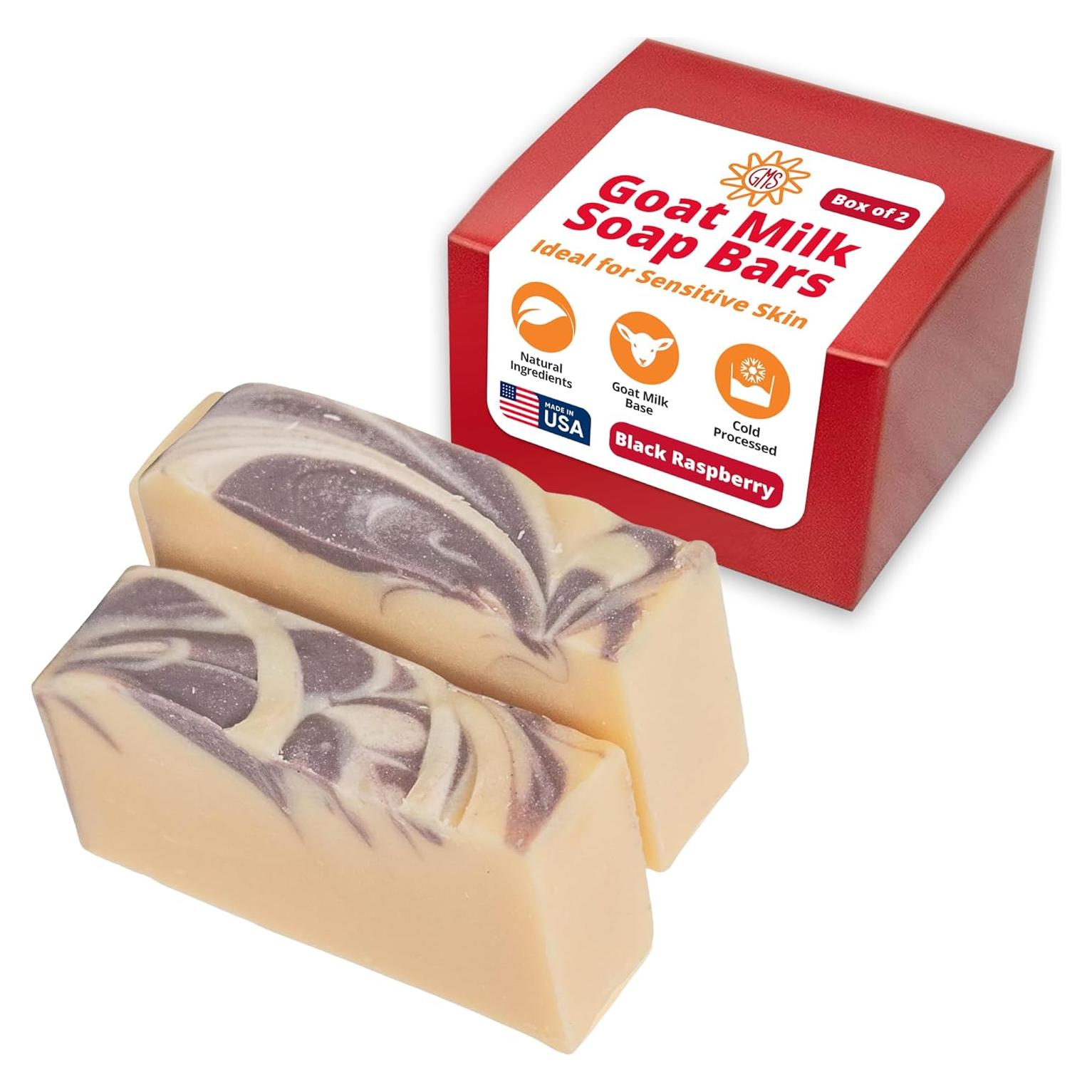 Jabón de Leche de Cabra Goat Milk Stuff Frambuesa Negra - 240g