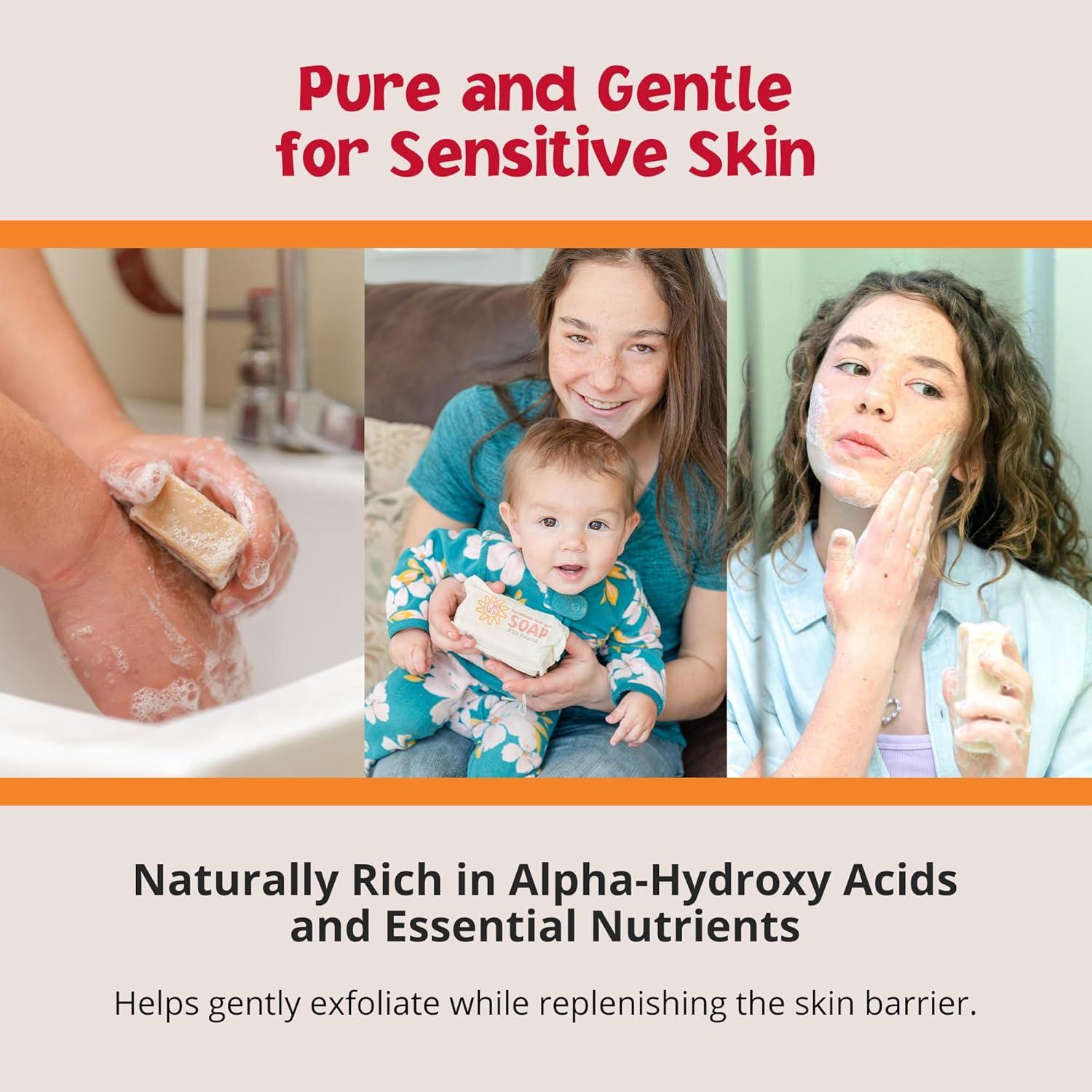 Jabón de Leche de Cabra Goat Milk Stuff Frambuesa Negra - 240g