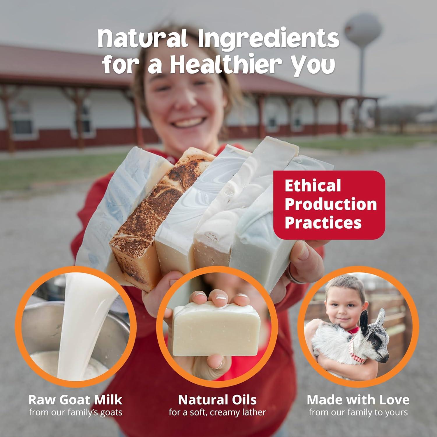 Jabón de Leche de Cabra Goat Milk Stuff Frambuesa Negra - 240g