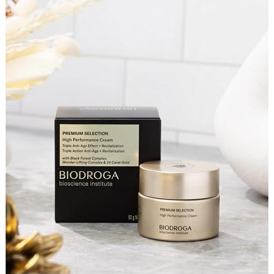 Crema Anti Envejecimiento Biodroga Premium 48.2 g con Oro 24K