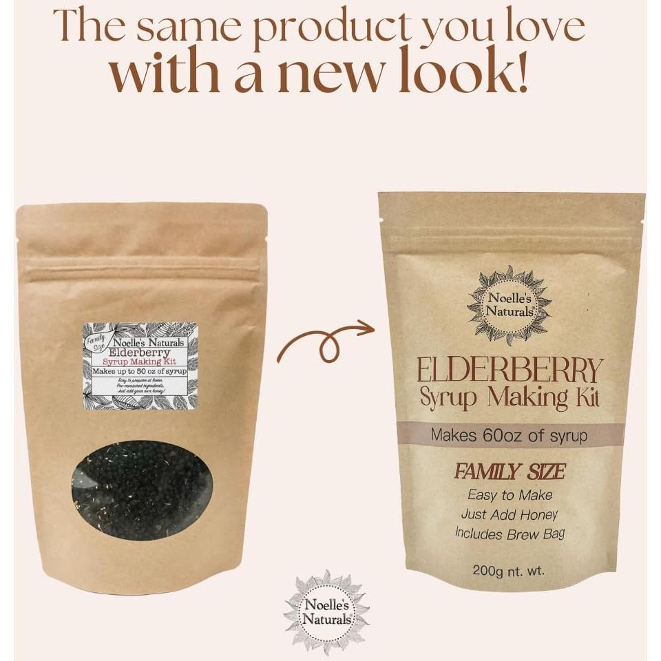 Kit de Sirope de Sábila DIY Noelle's Naturals - 1.77L