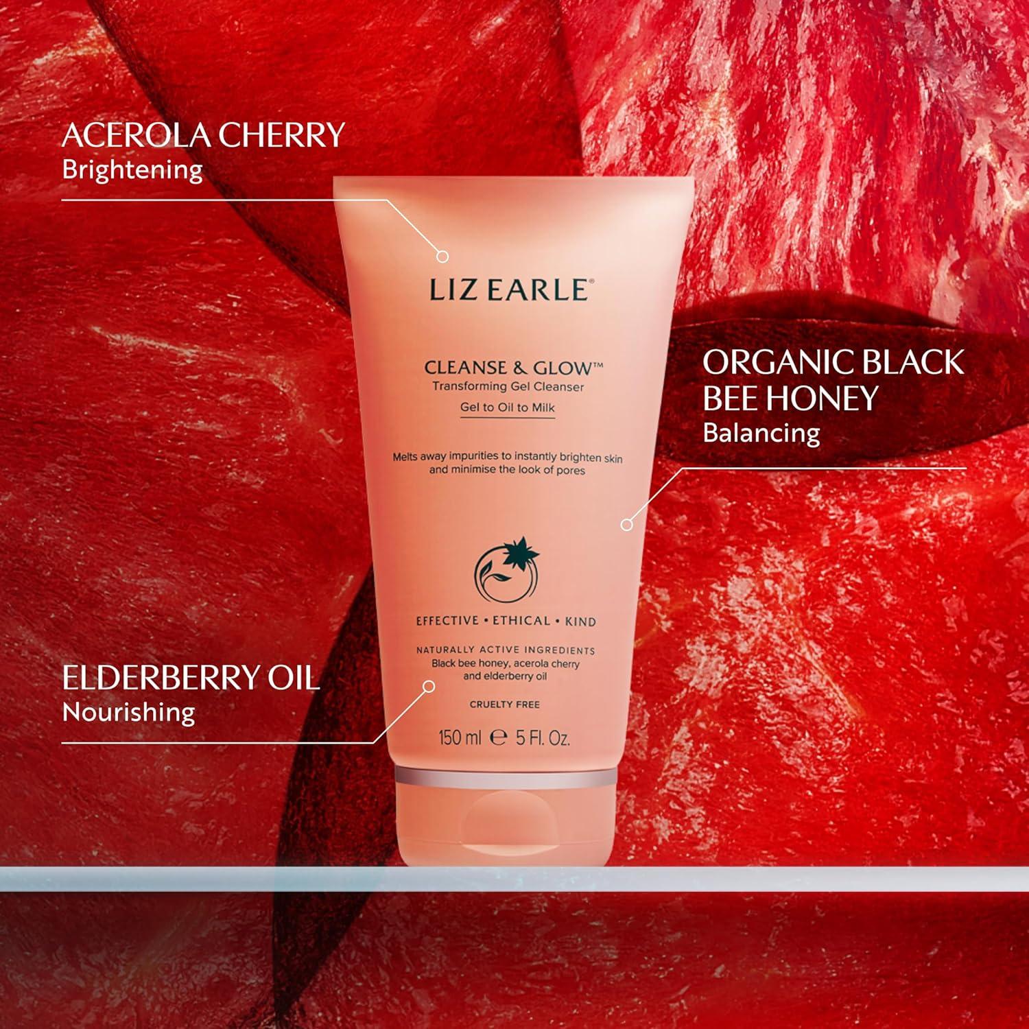 Gel Limpiador Facial Liz Earle Cleanse & Glow 150ml - Piel Radiante