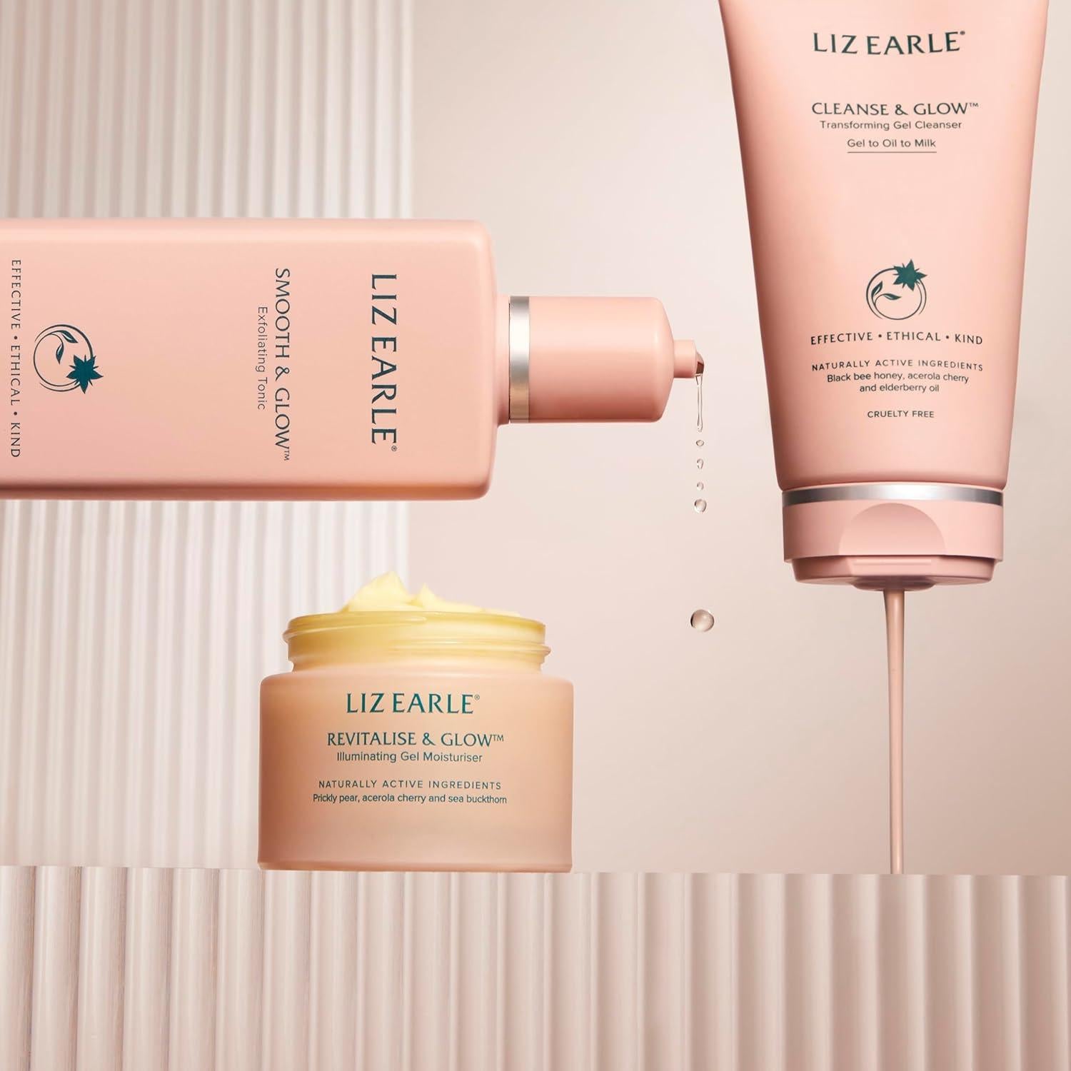 Gel Limpiador Facial Liz Earle Cleanse & Glow 150ml - Piel Radiante