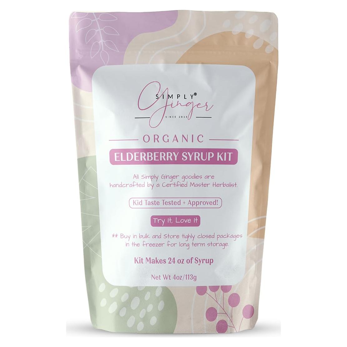 Kit Orgánico de Jarabe de Sábila Simply Ginger 680 ml