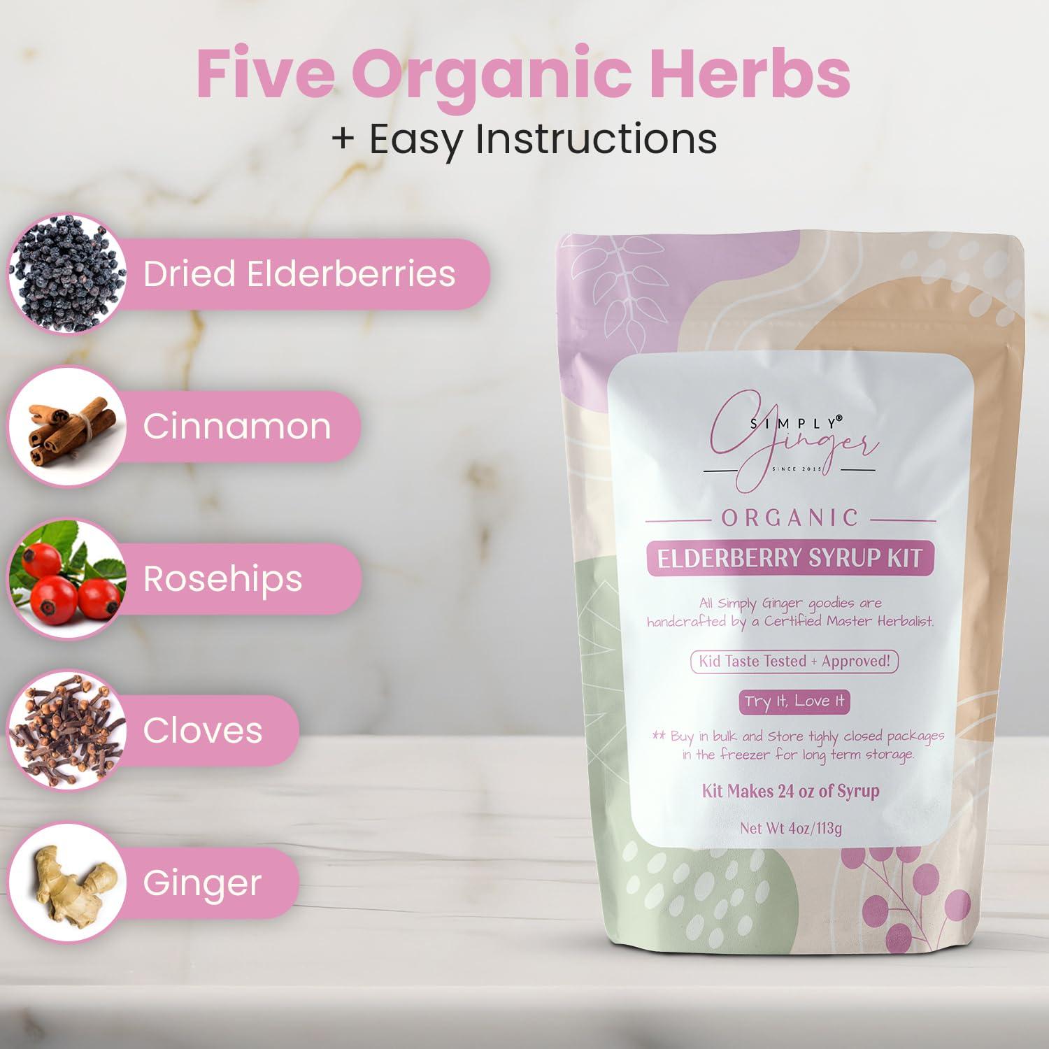 Kit Orgánico de Jarabe de Sábila Simply Ginger 680 ml