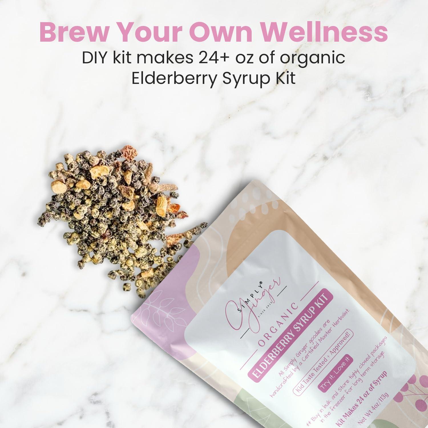 Kit Orgánico de Jarabe de Sábila Simply Ginger 680 ml