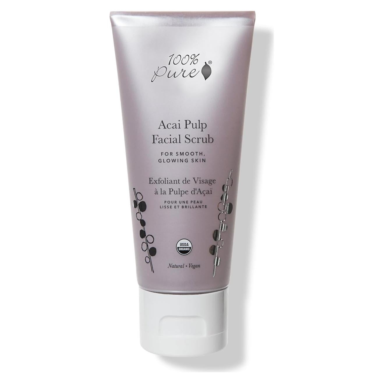 Exfoliante Facial Orgánico 100% PURO Acai 59 ml
