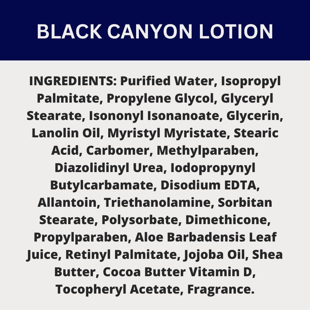 Loción Corporal Black Canyon Saúco con Lanolina y Jojoba 340 g (2 Paquete)