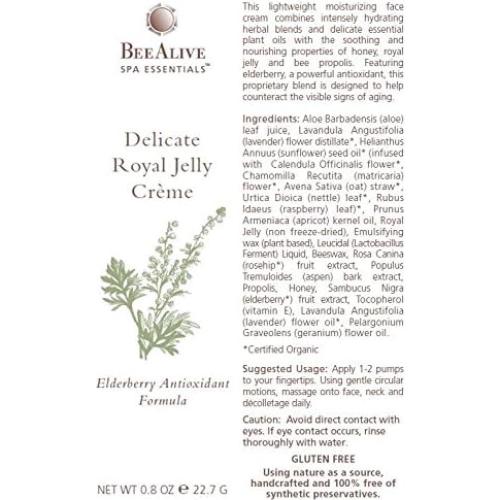 Crema Facial Hidratante Bee Alive 112g - Antioxidante Saúco